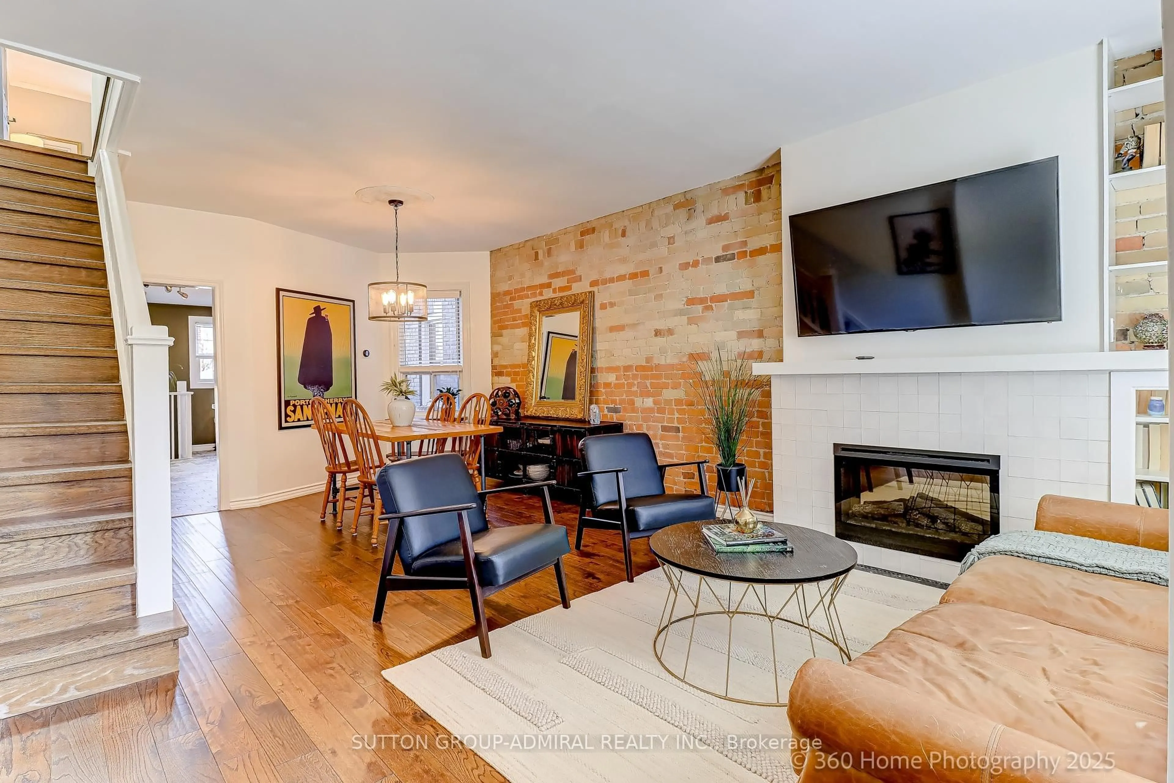 Living room with furniture, unknown for 93 Coady Ave, Toronto Ontario M4M 2Y9