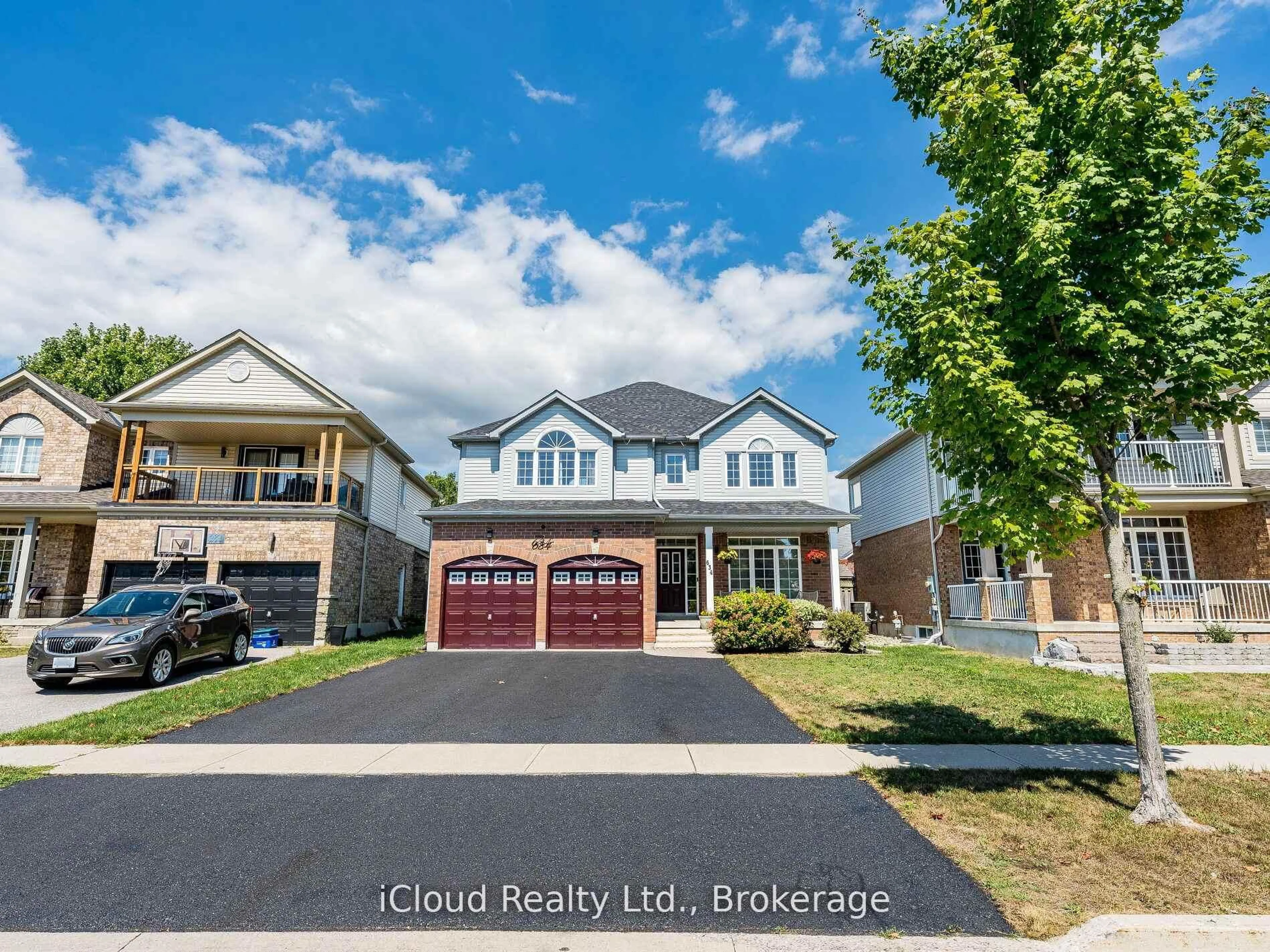 Home with brick exterior material, street for 634 Oxbow Cres, Oshawa Ontario L1K 3A8