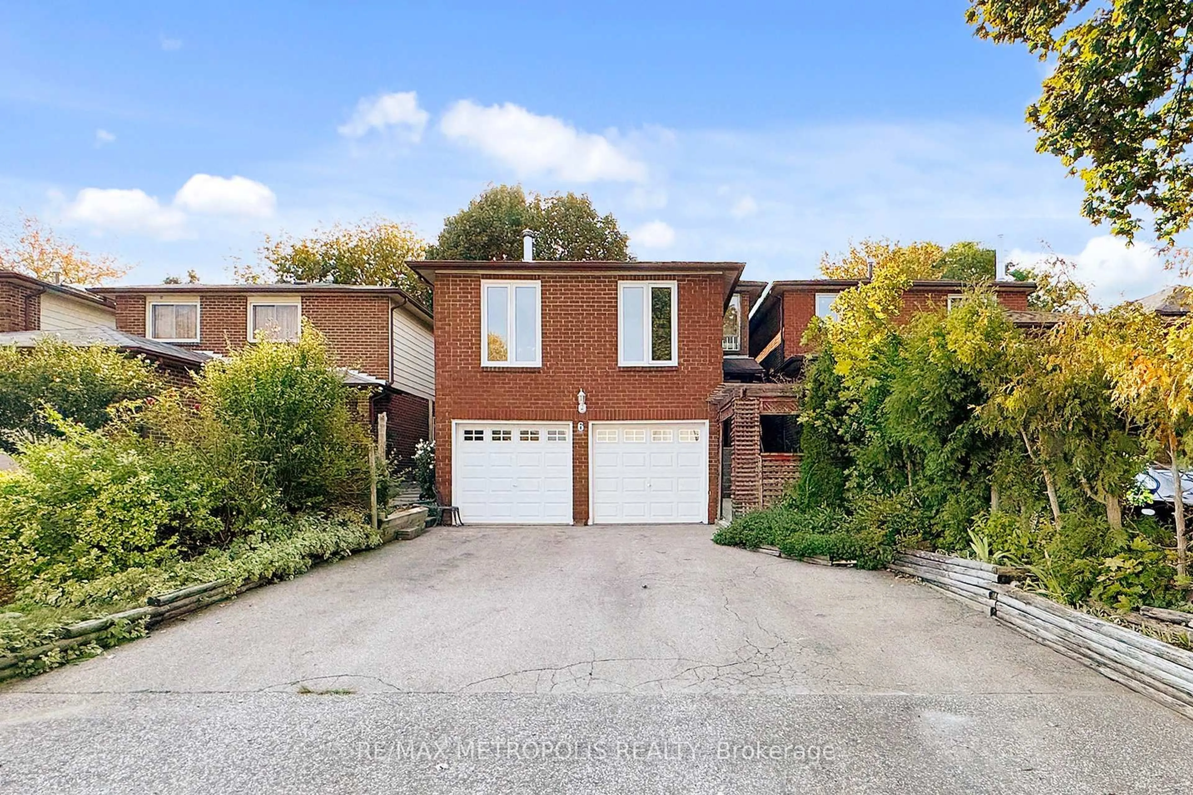 Home with brick exterior material, street for 6 Rockwood Dr, Toronto Ontario M1M 3N1