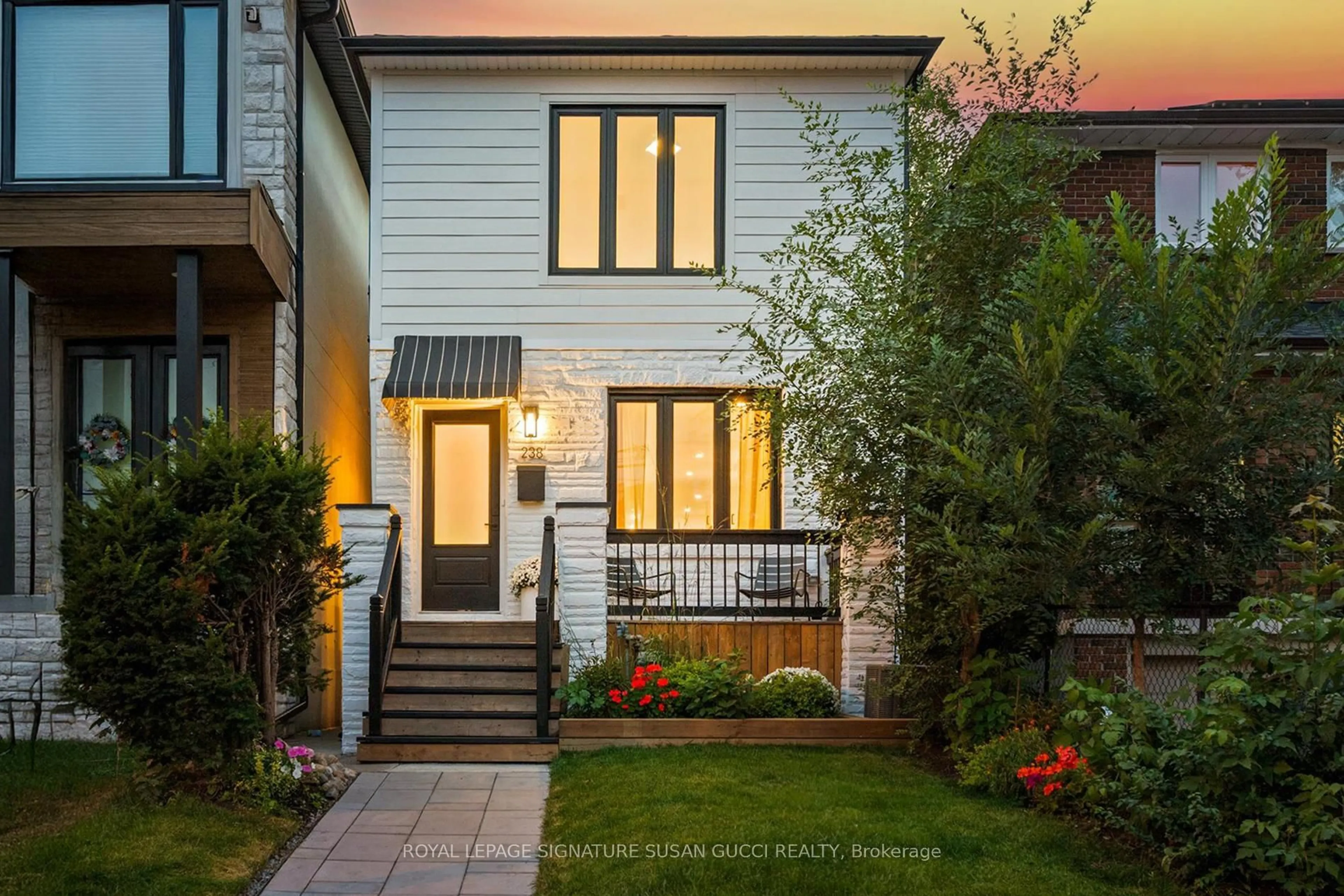 Home with brick exterior material, street for 238 Coleridge Ave, Toronto Ontario M4C 4J1