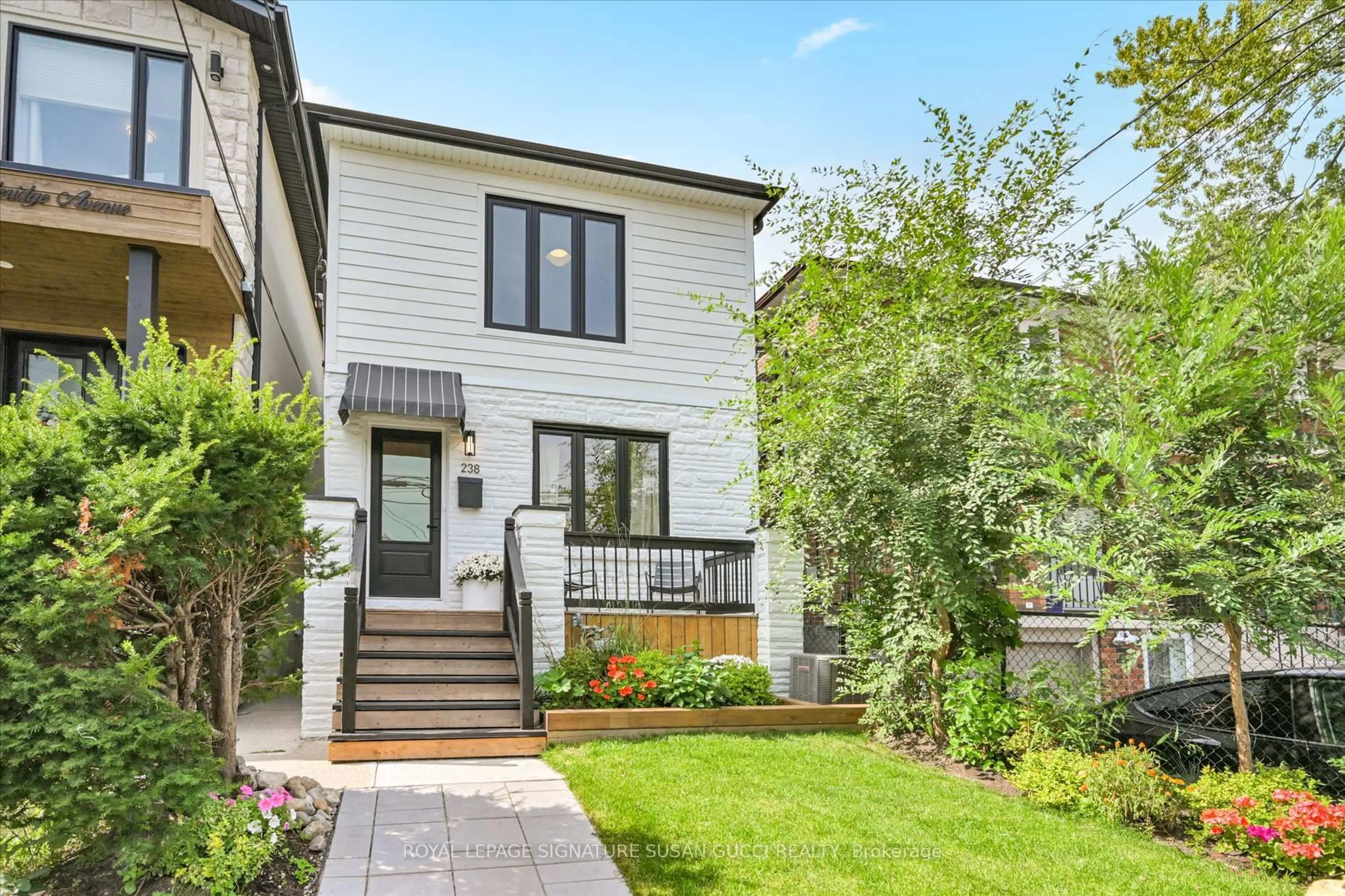 Home with brick exterior material, street for 238 Coleridge Ave, Toronto Ontario M4C 4J1