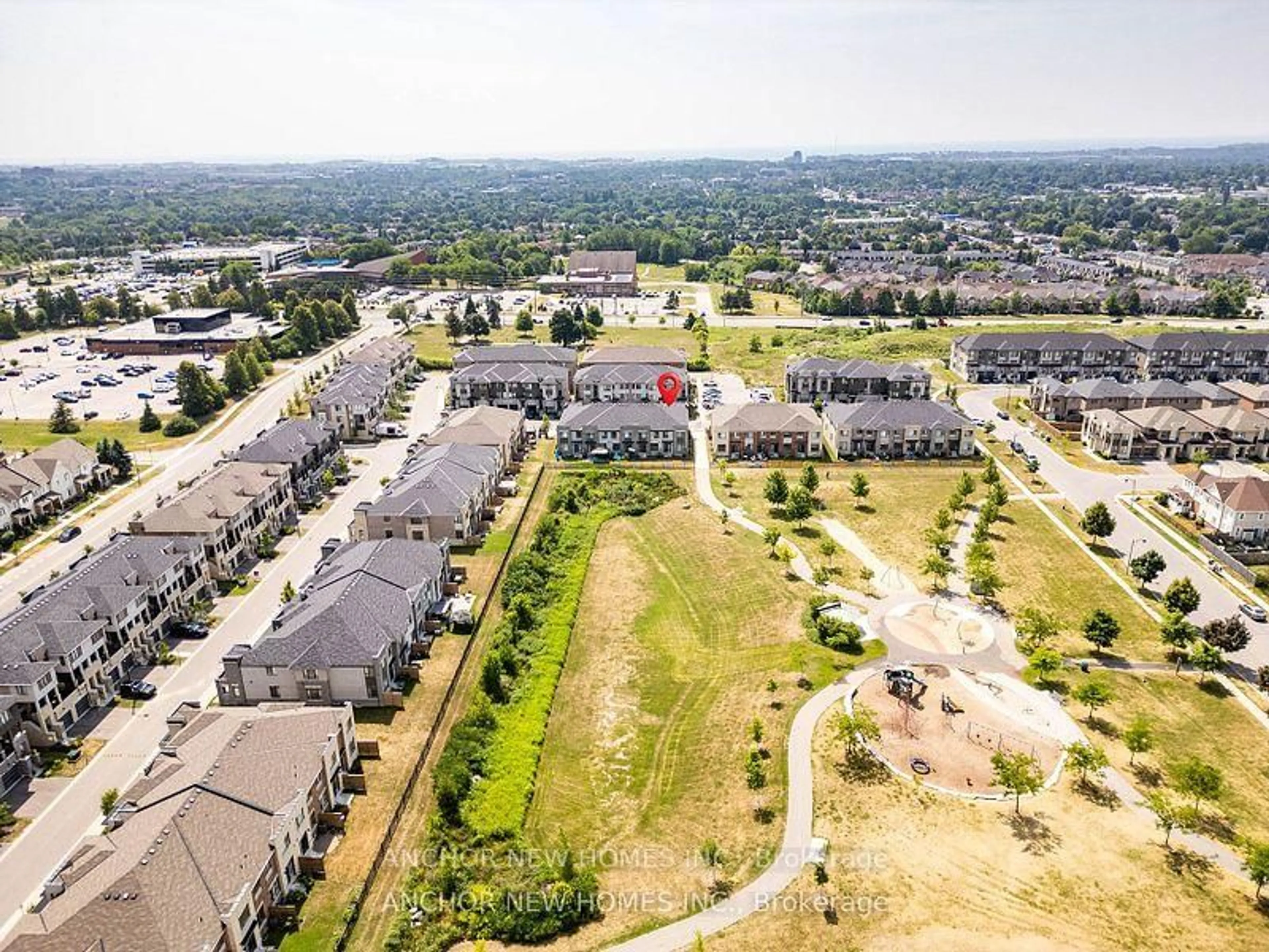A pic from outside/outdoor area/front of a property/back of a property/a pic from drone, unknown for 82 Donald Fleming Way, Whitby Ontario L1R 0N8