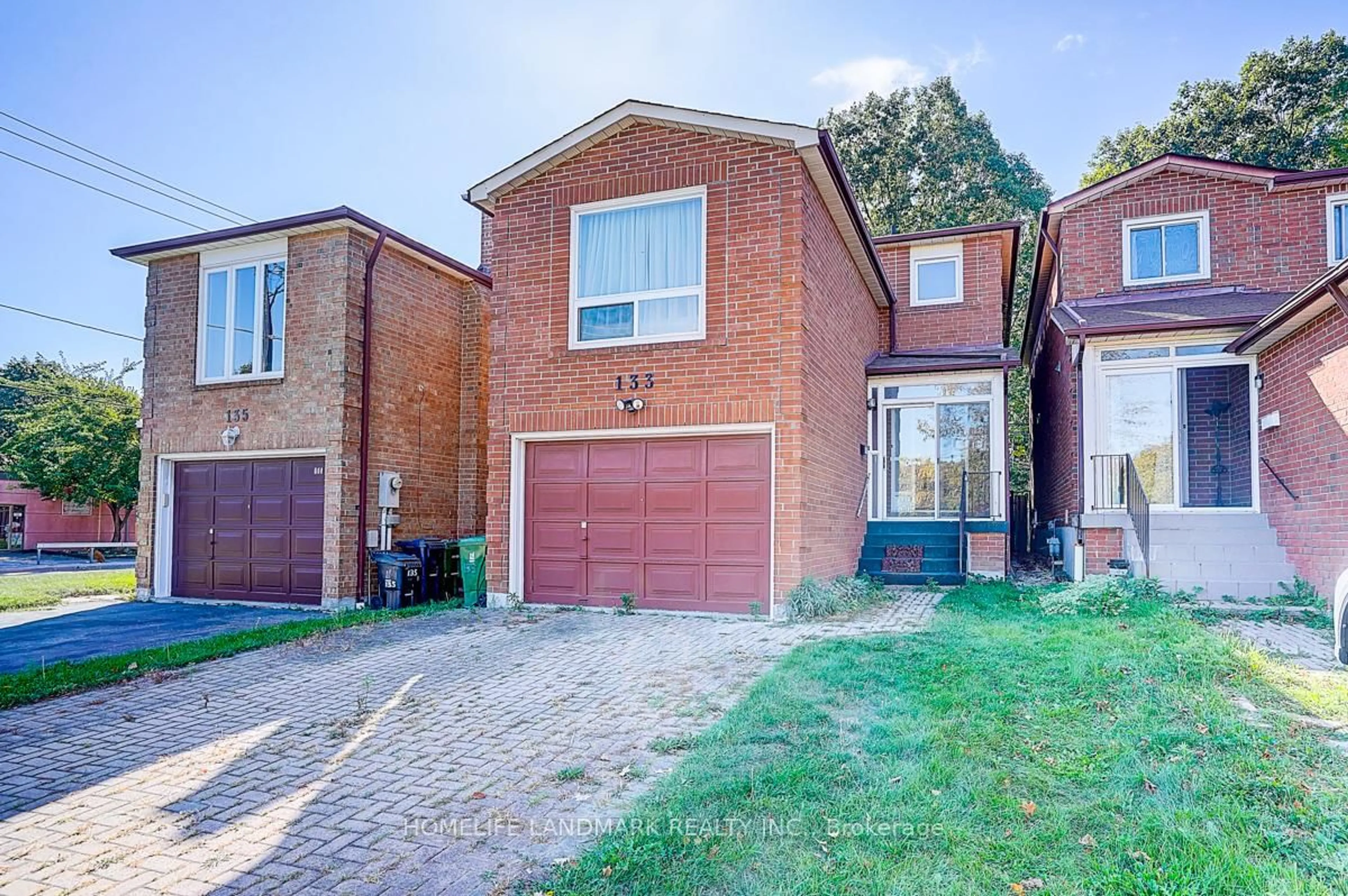 Home with brick exterior material, street for 133 Salome Dr, Toronto Ontario M1S 4P8