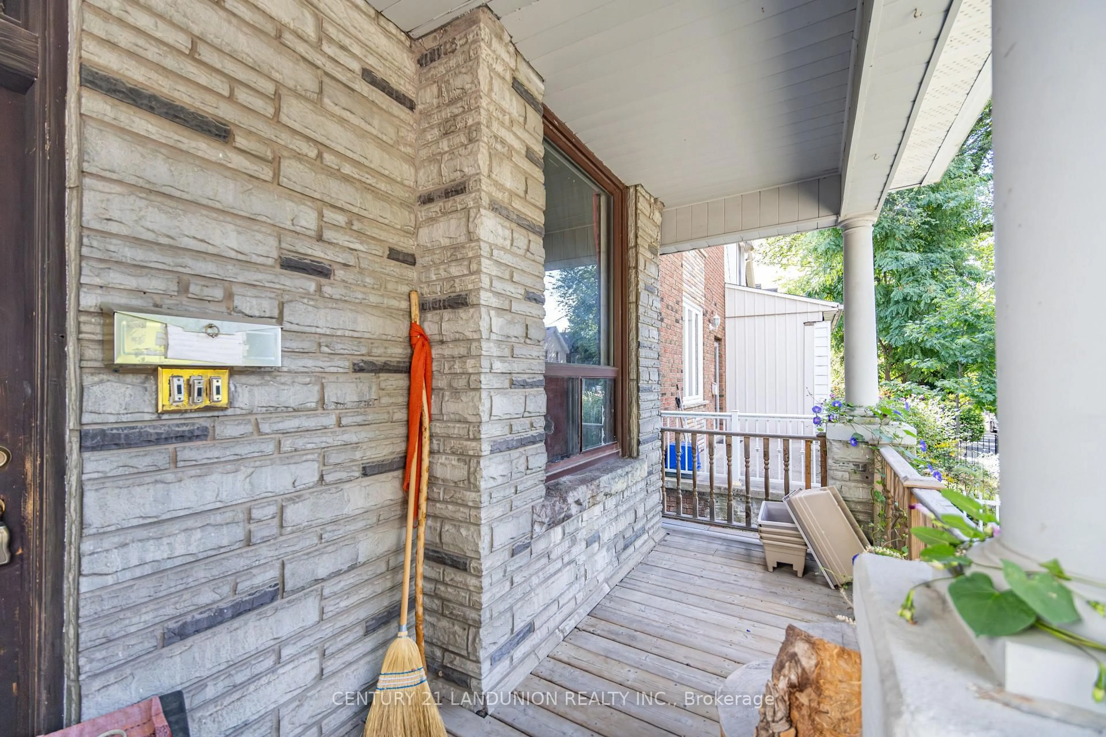 Home with brick exterior material, street for 133 Galt Ave, Toronto Ontario M4M 2Z4