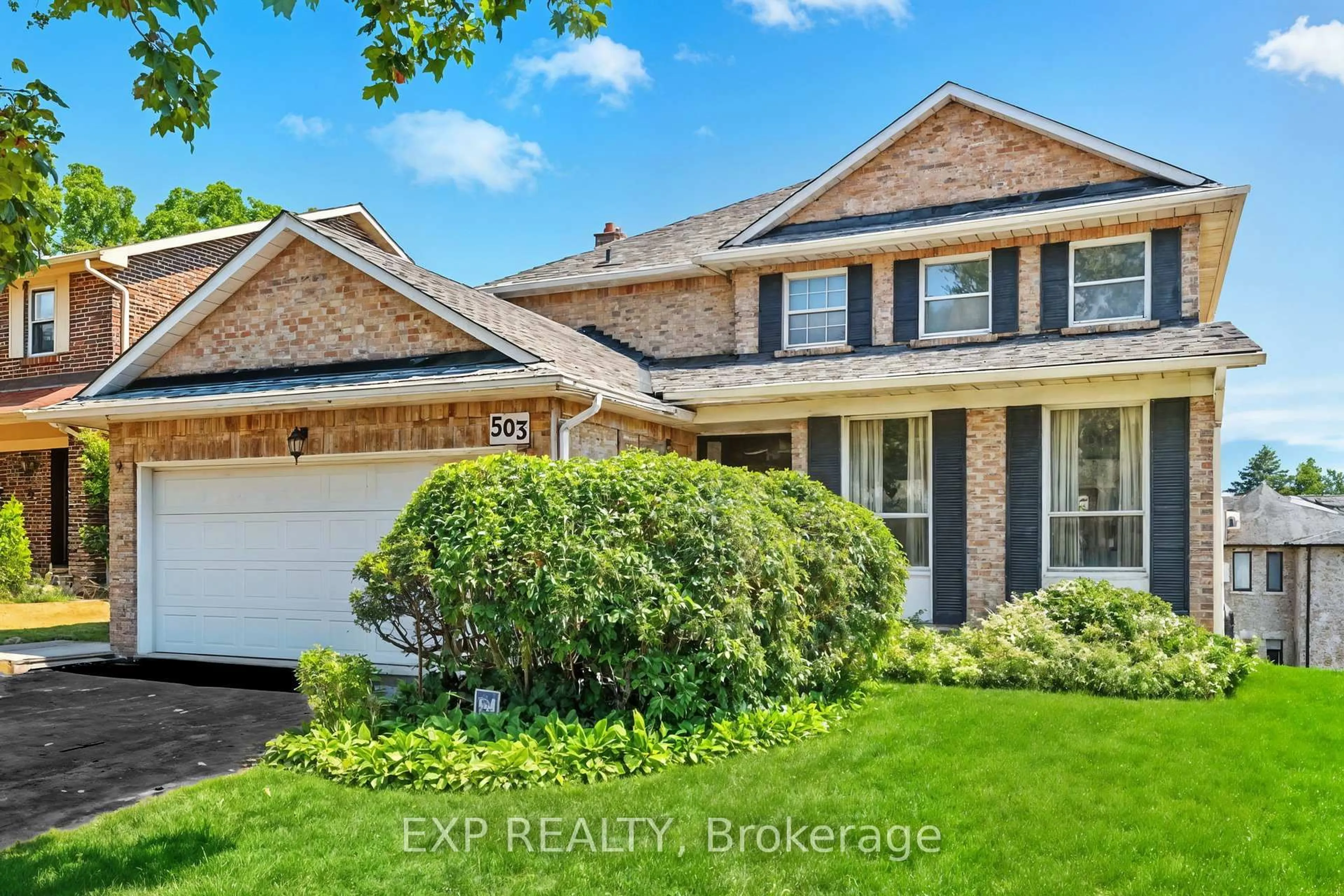 Home with brick exterior material, street for 503 Broadgreen St, Pickering Ontario L1W 3H6