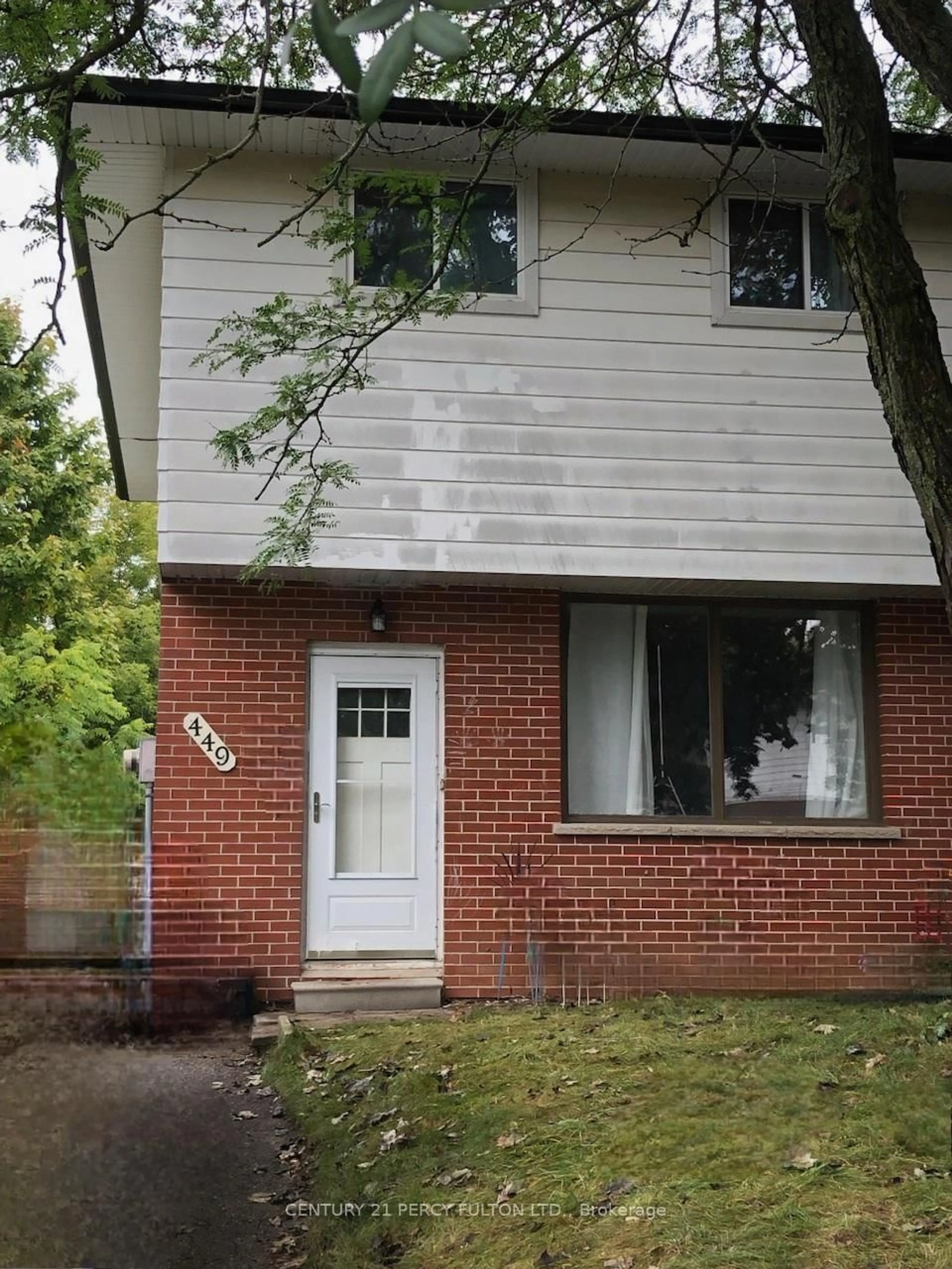 Home with brick exterior material, street for 449 Maplewood Dr, Oshawa Ontario L1G 5R7