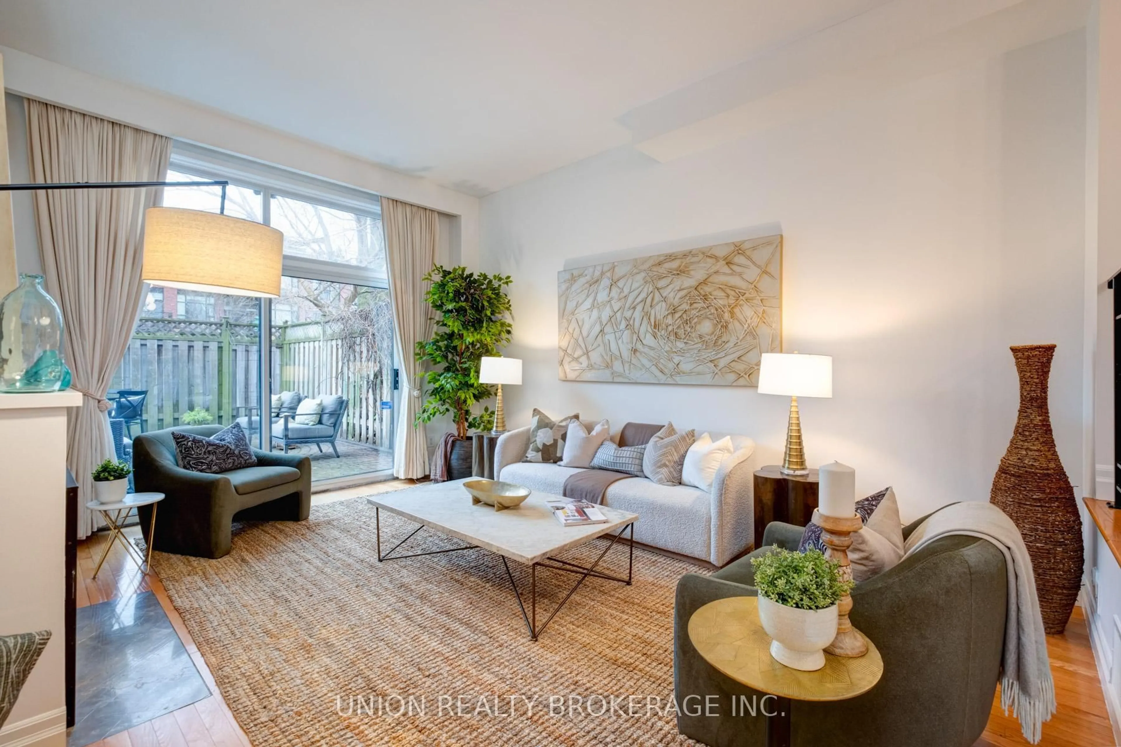 Living room with furniture, unknown for 90 Kippendavie Ave #9, Toronto Ontario M4L 3R5