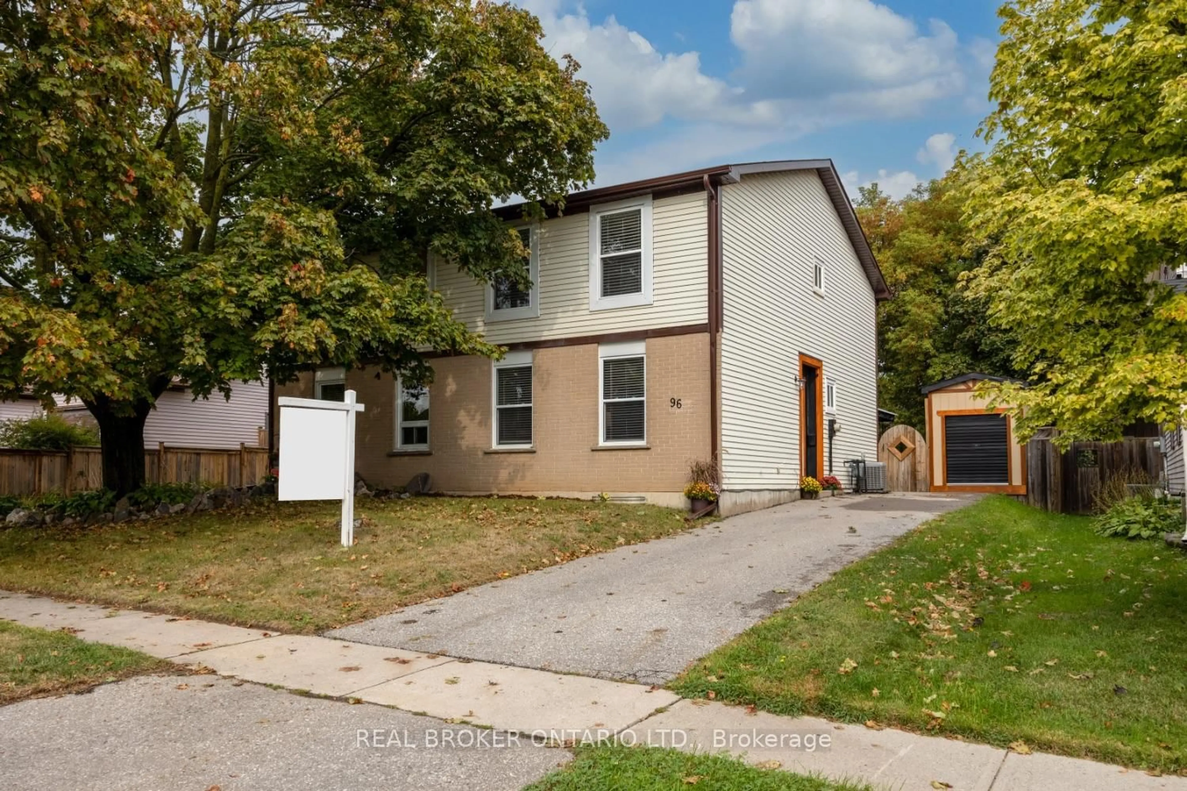 Home with brick exterior material, street for 96 Martin Rd, Clarington Ontario L1C 3N4