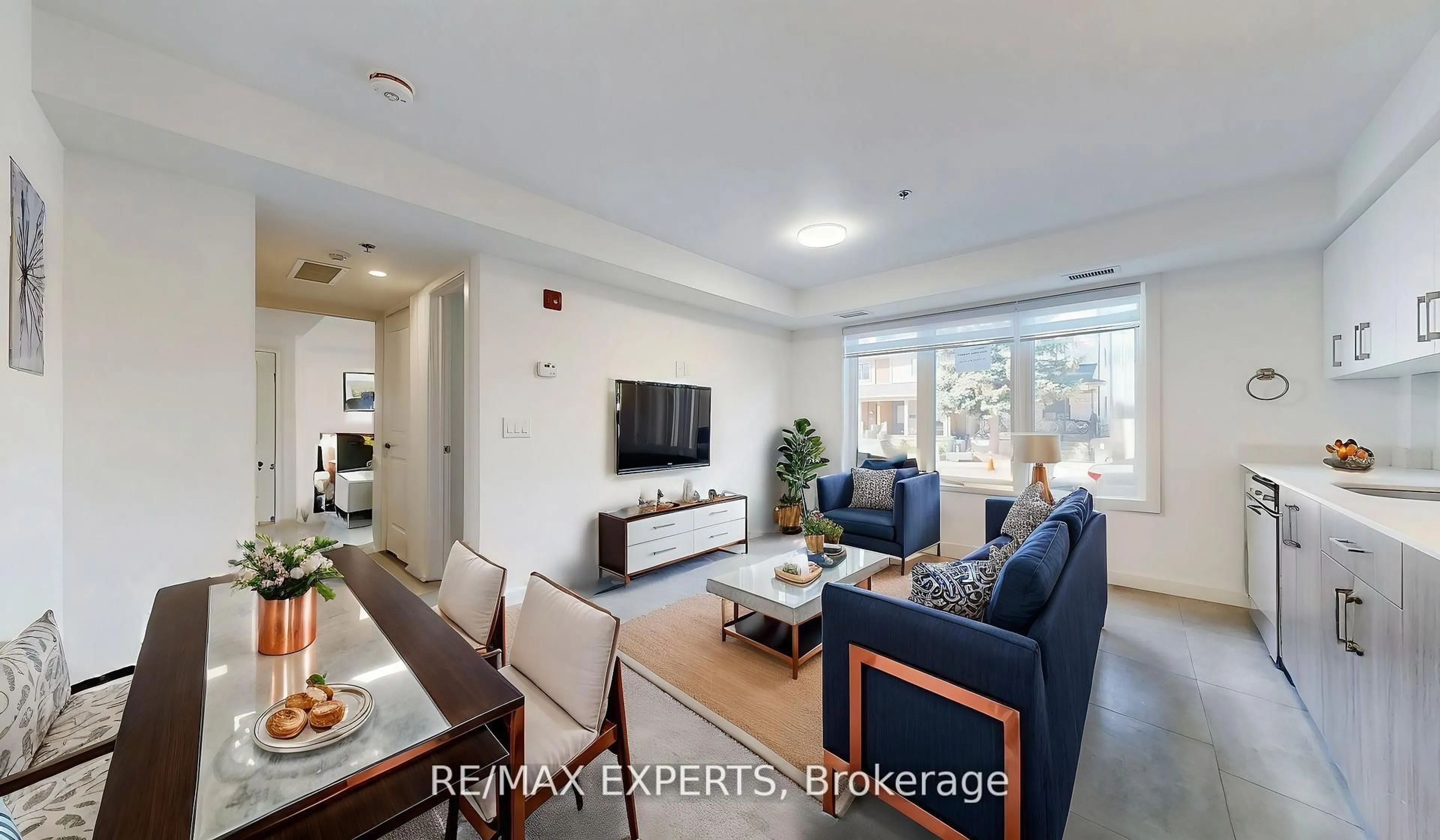 Living room with furniture, unknown for 45 Connaught Ave #101, Toronto Ontario M4L 2V8