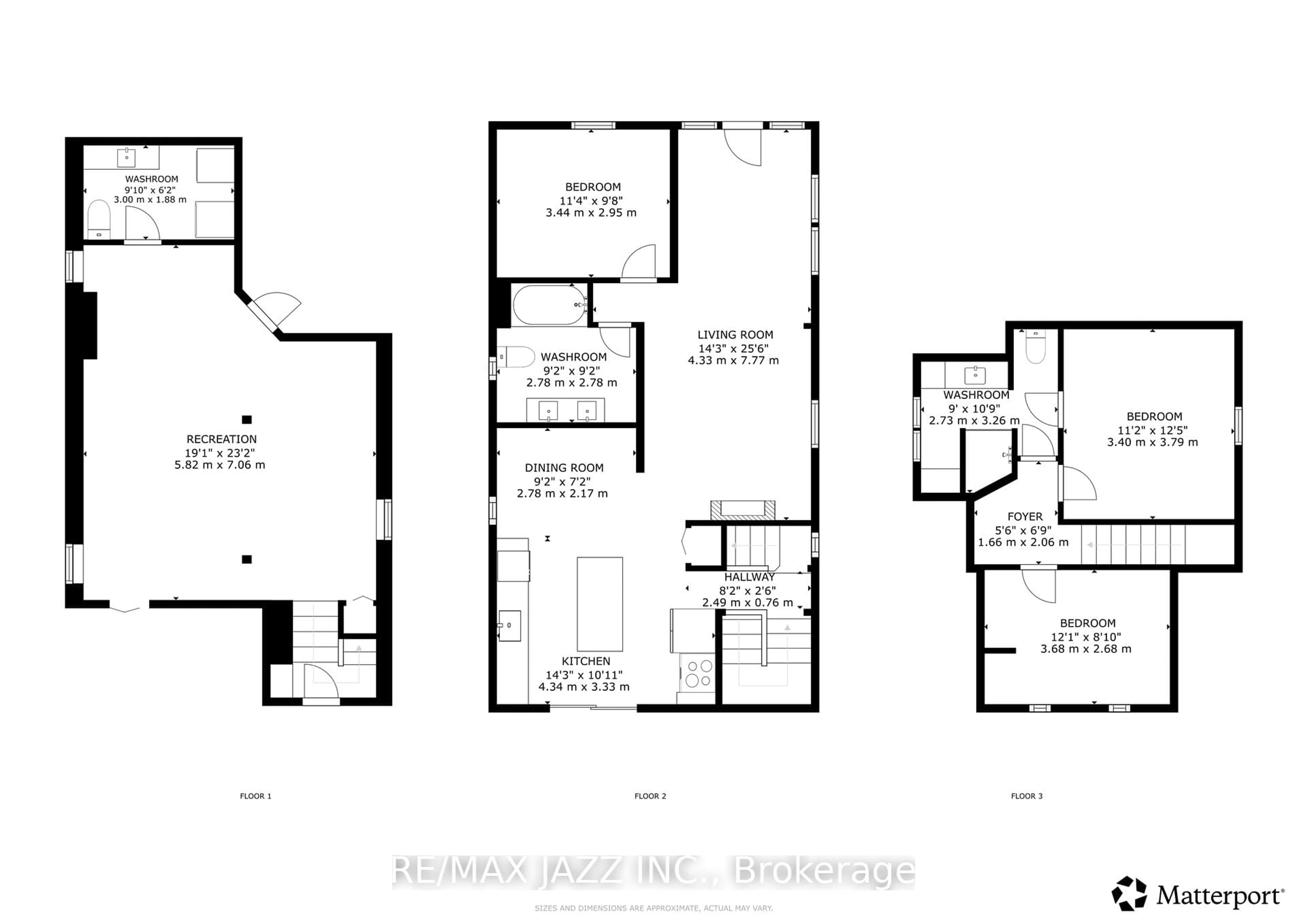 Floor plan for 361 Oshawa Blvd, Oshawa Ontario L1G 5T2