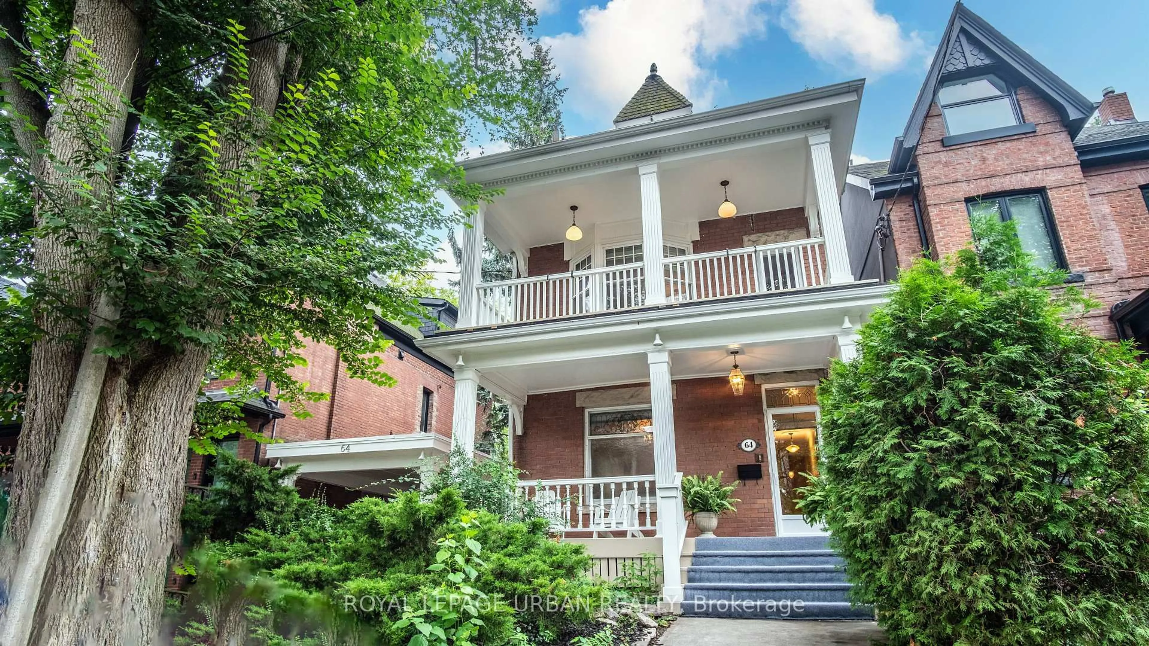 Home with brick exterior material, street for 64 Brooklyn Ave, Toronto Ontario M4M 2X5