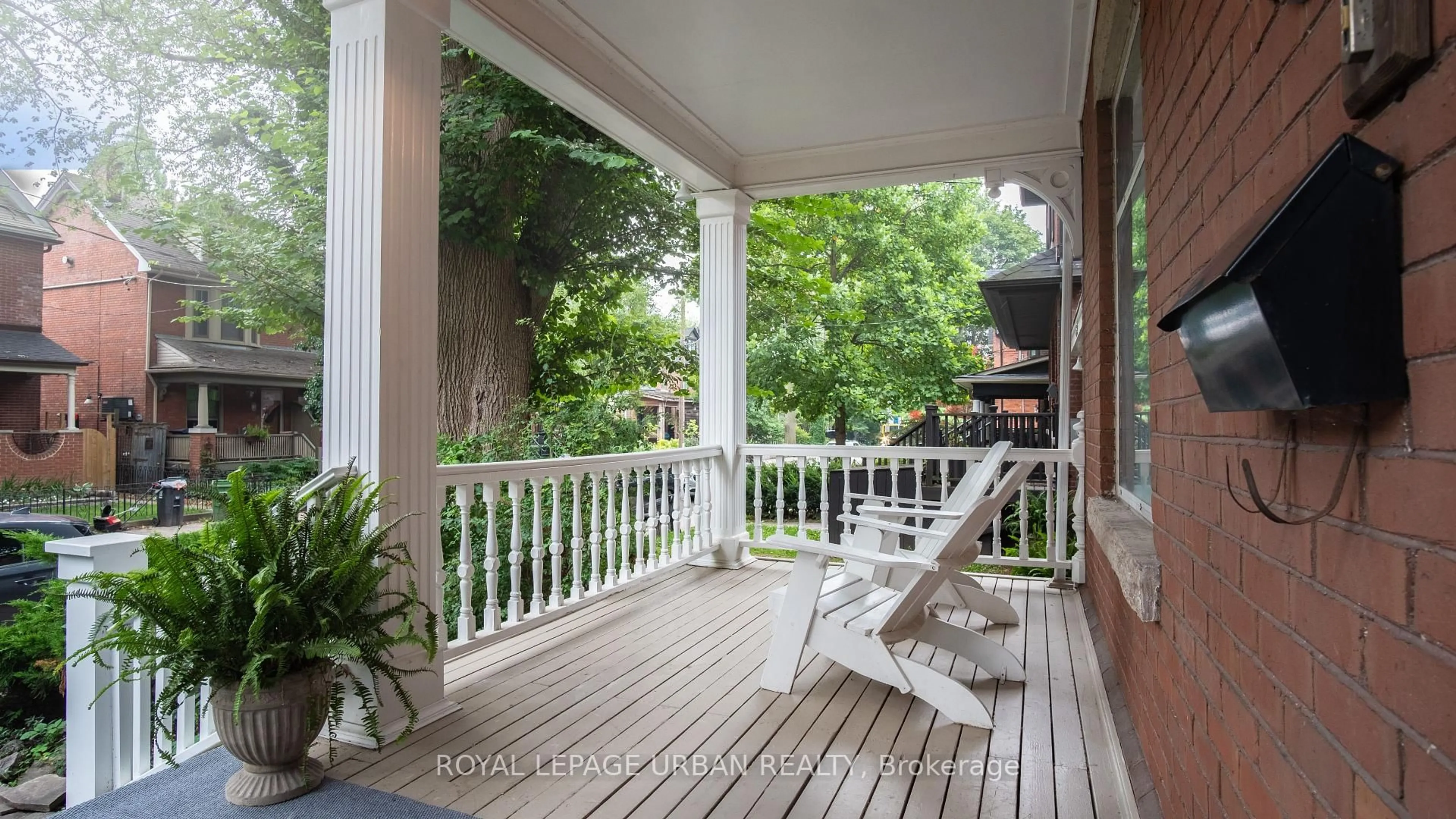Patio, street for 64 Brooklyn Ave, Toronto Ontario M4M 2X5