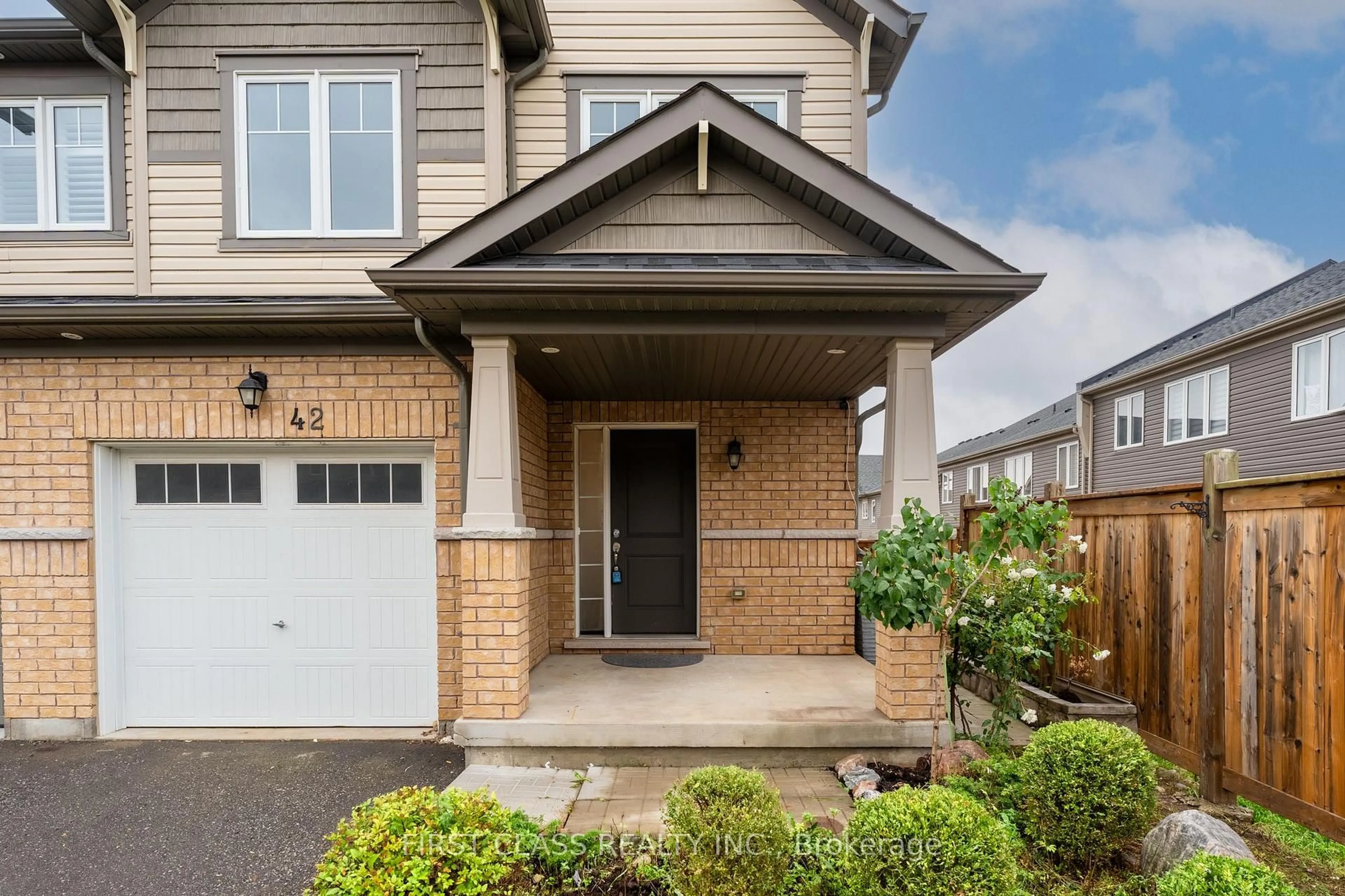 Home with brick exterior material, street for 42 GREAT GABE Cres, Oshawa Ontario L1L 0C1