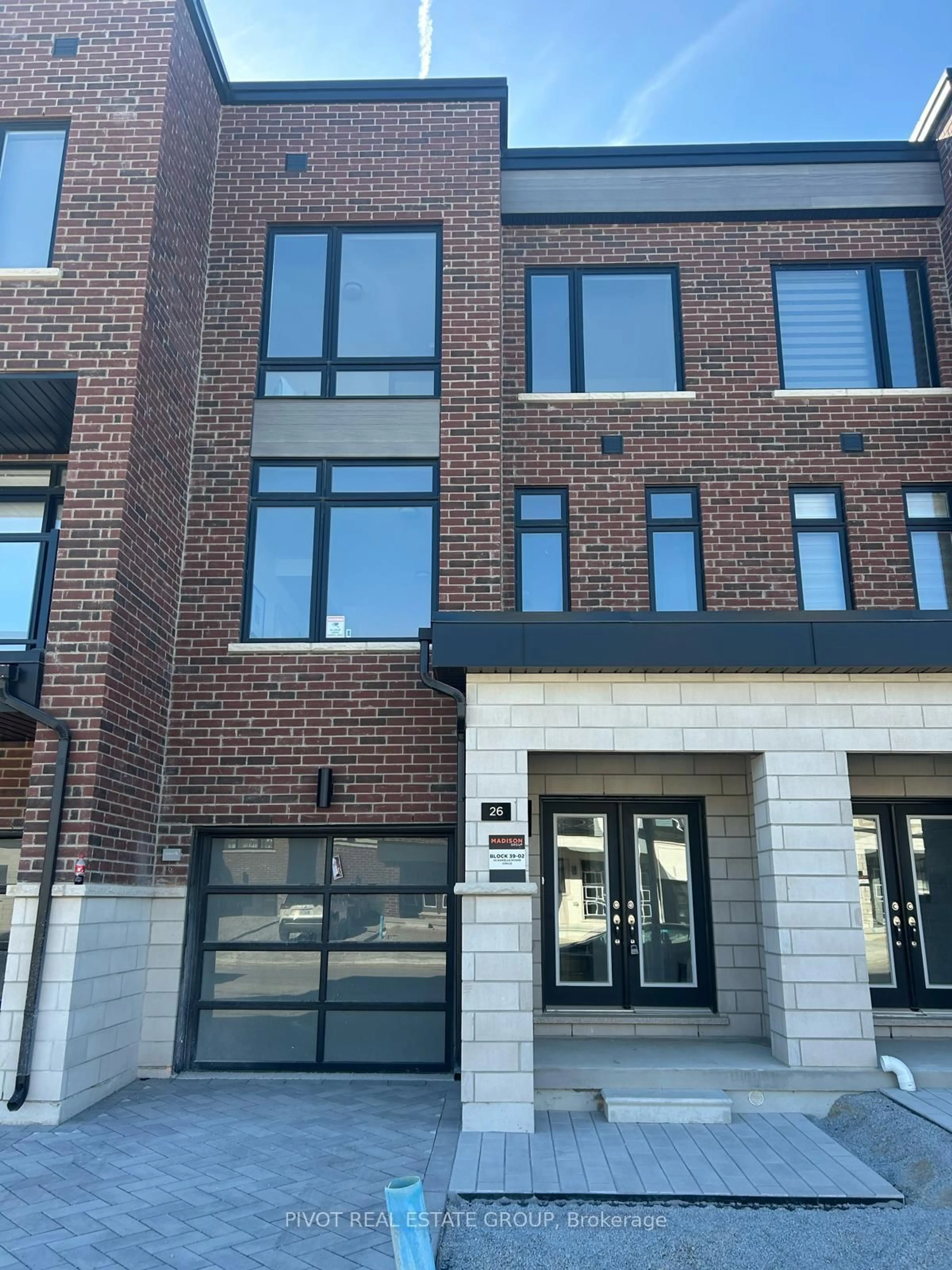 Home with brick exterior material, street for 26 Danielle Moore Circ, Toronto Ontario M1P 0G9