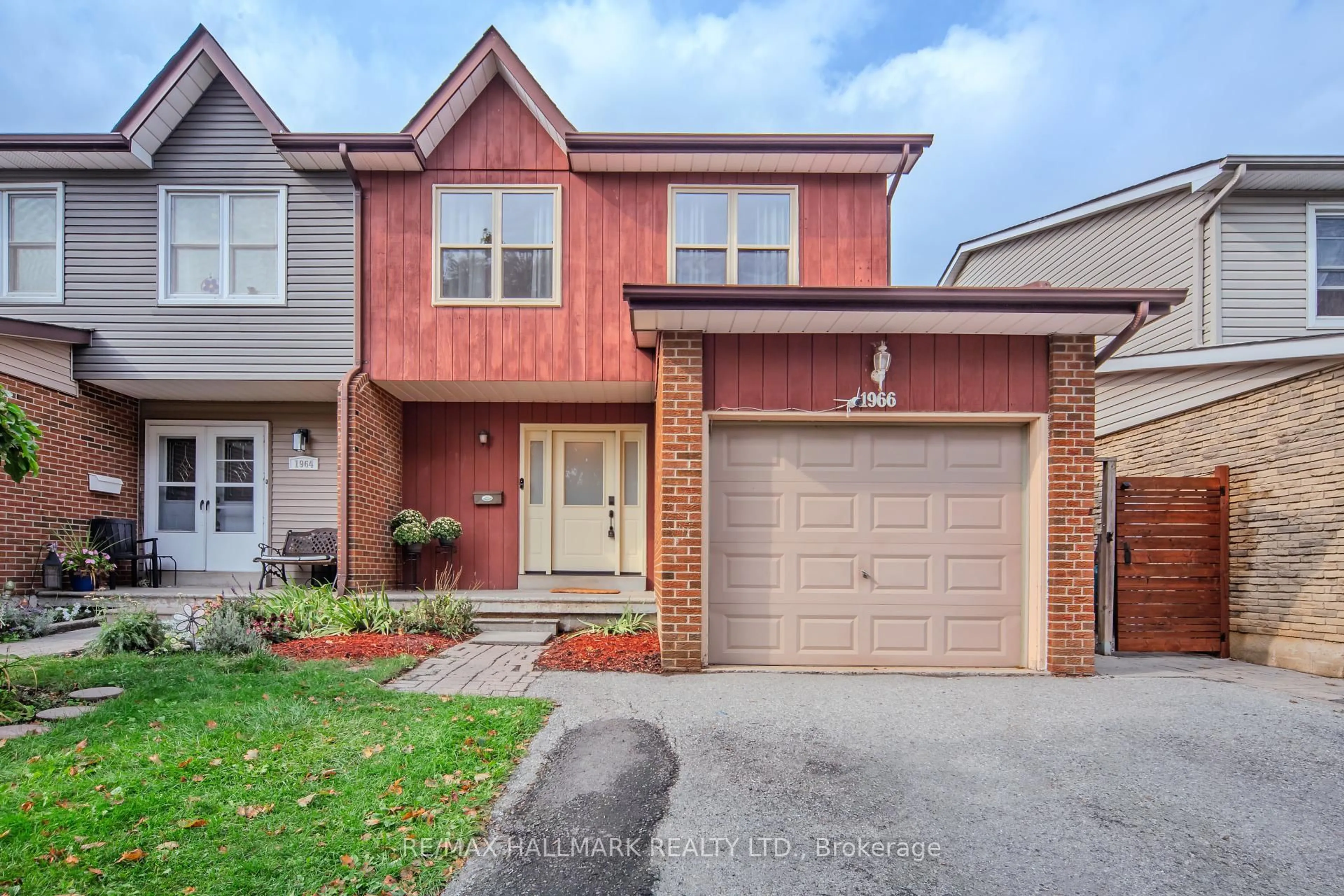 Home with brick exterior material, street for 1966 Faylee Cres, Pickering Ontario L1V 2V6