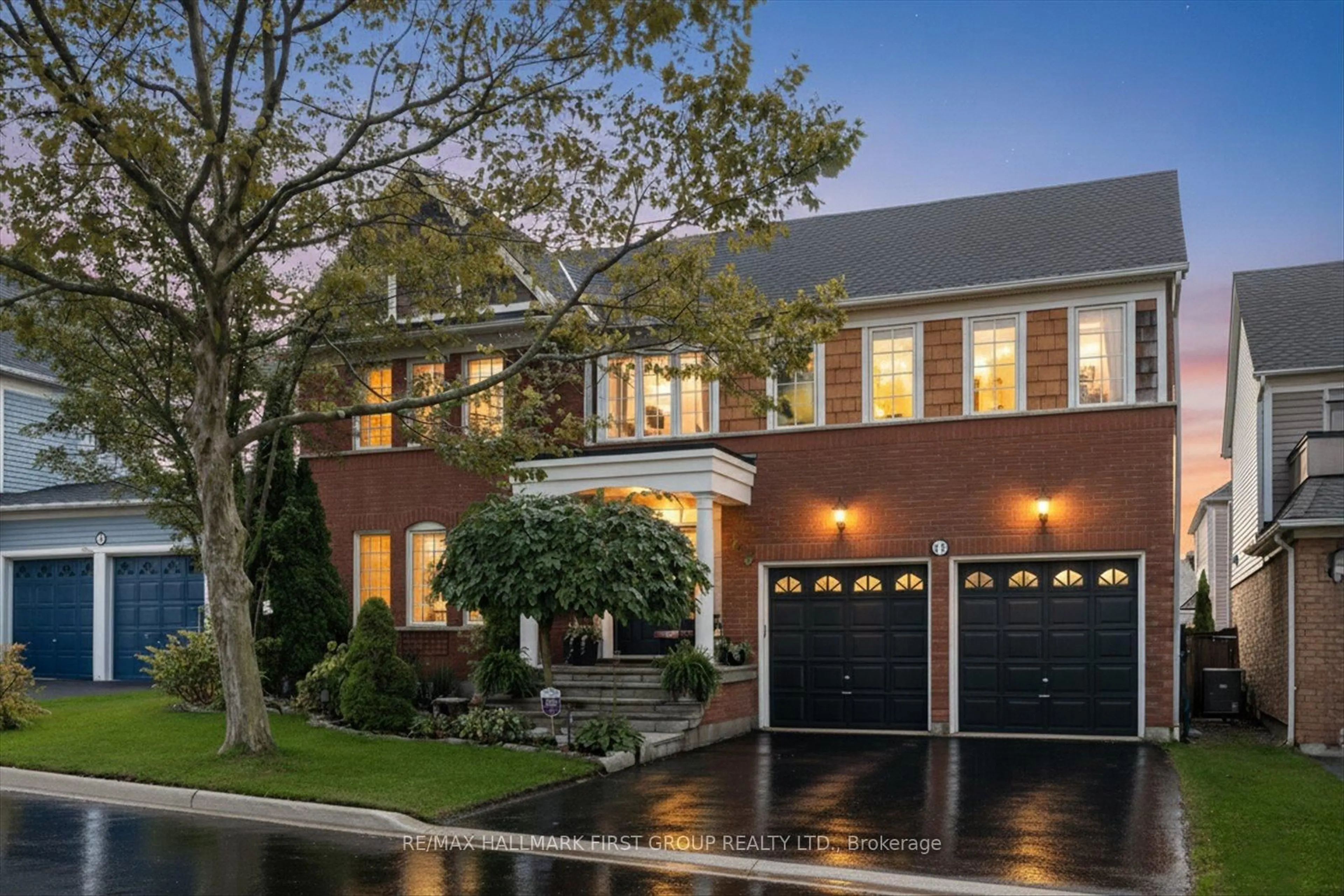 Home with brick exterior material, street for 73 Hoile Dr, Ajax Ontario L1Z 1N1