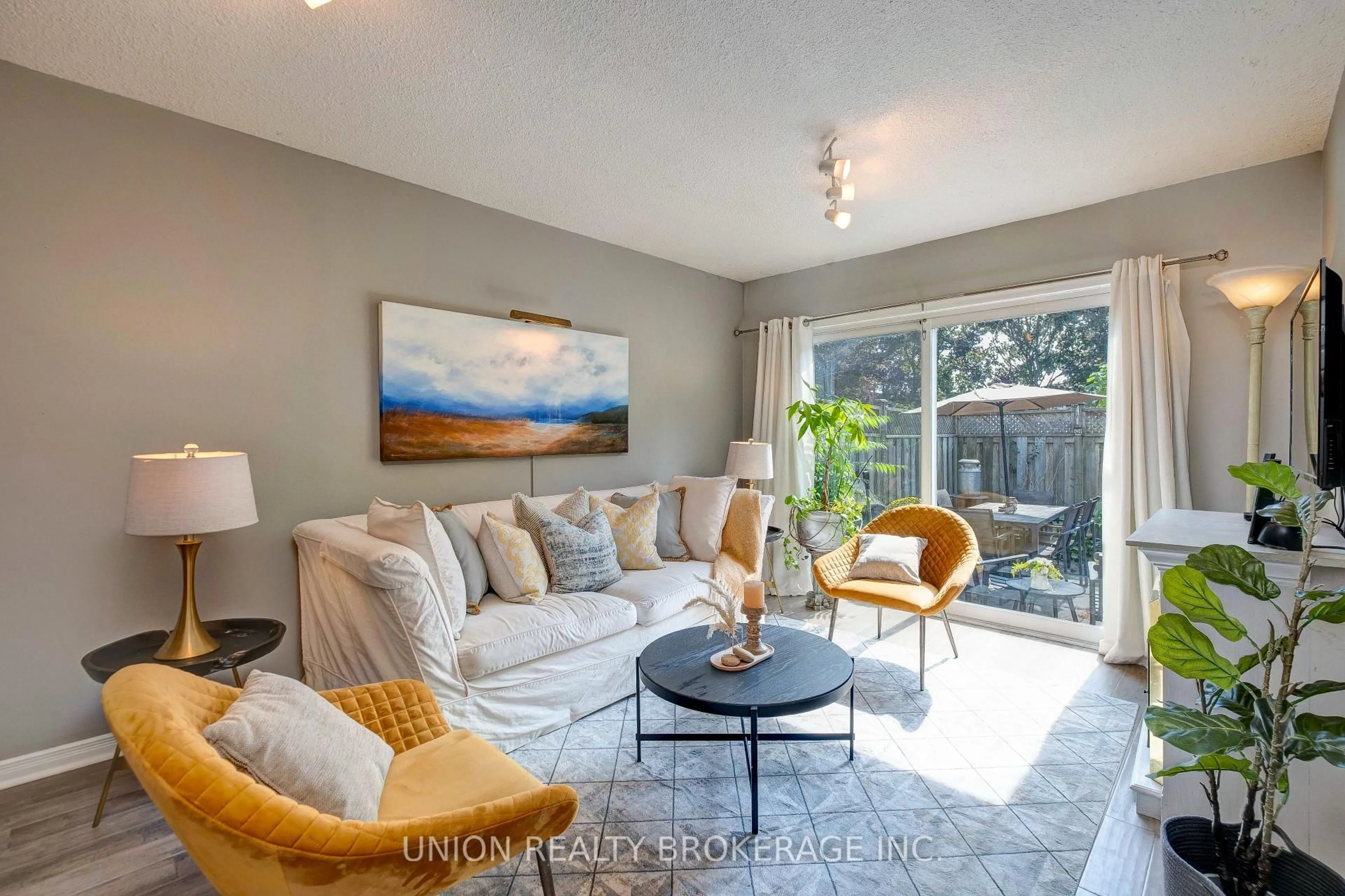 Living room with furniture, unknown for 50 Battenberg Ave #5, Toronto Ontario M4L 1J8