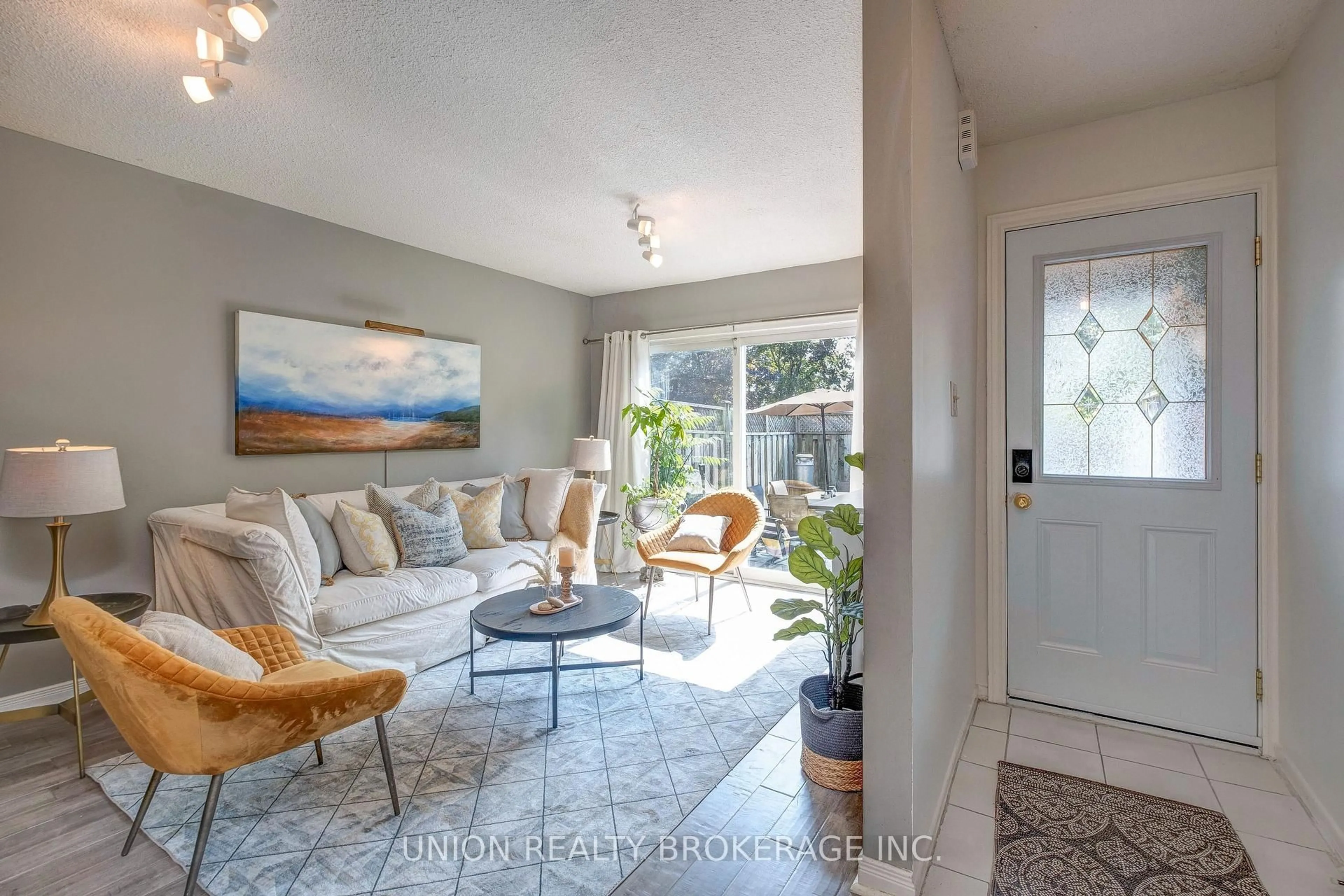 Living room with furniture, unknown for 50 Battenberg Ave #5, Toronto Ontario M4L 1J8