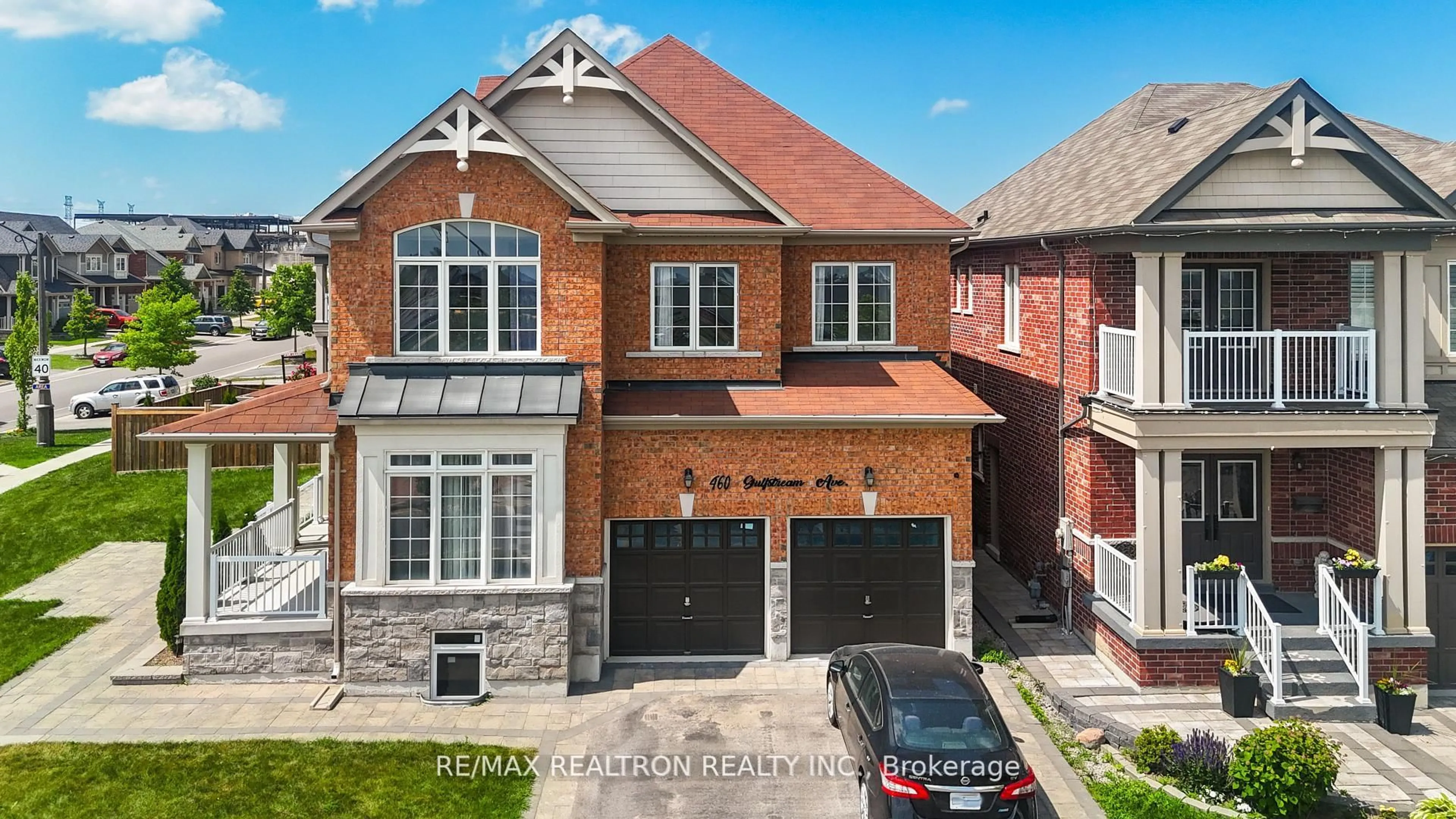Home with brick exterior material, street for 460 Gulfstream Ave, Oshawa Ontario L1H 7K4