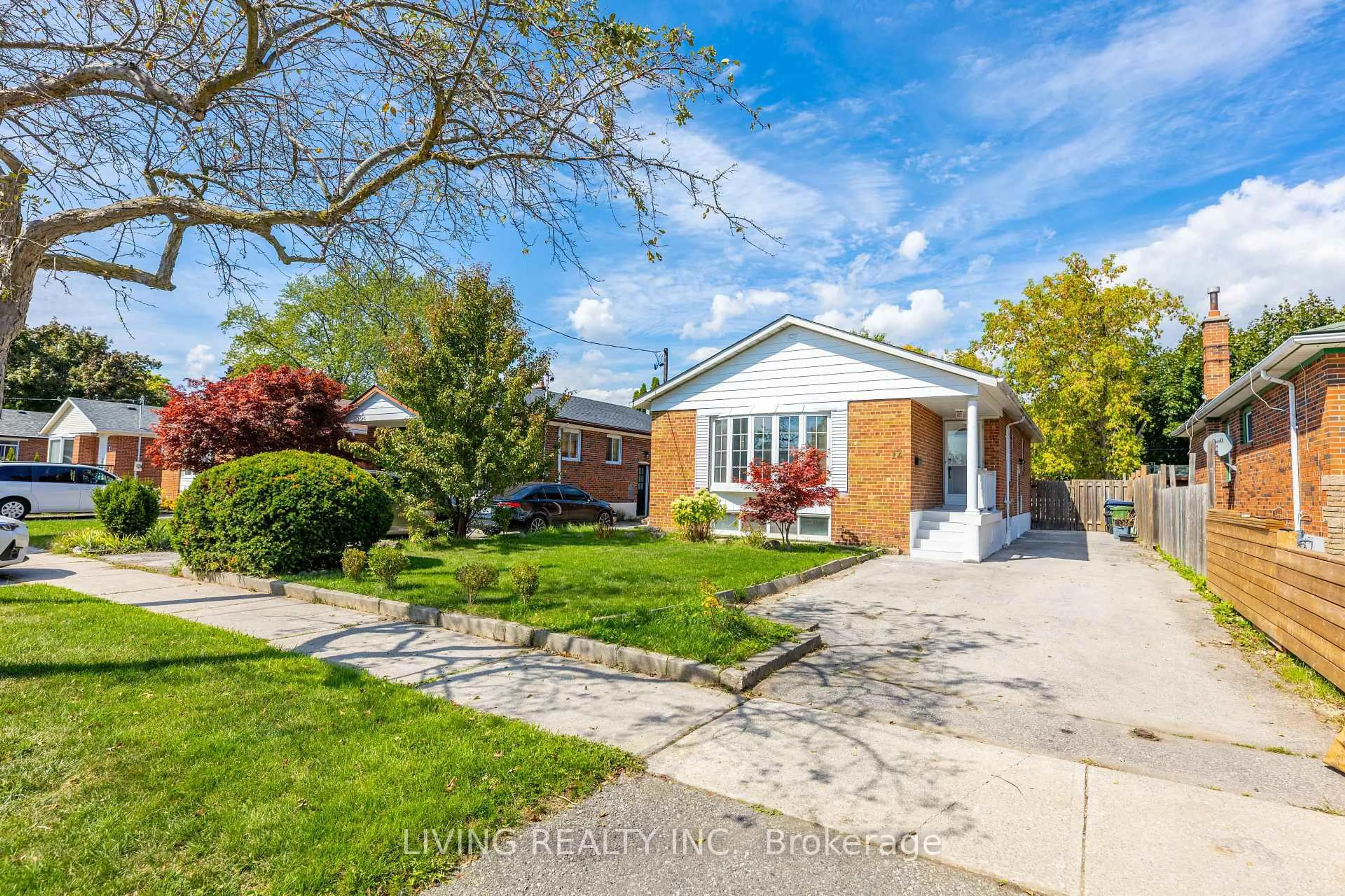 Home with brick exterior material, street for 12 Kells Ave, Toronto Ontario M1K 4W5