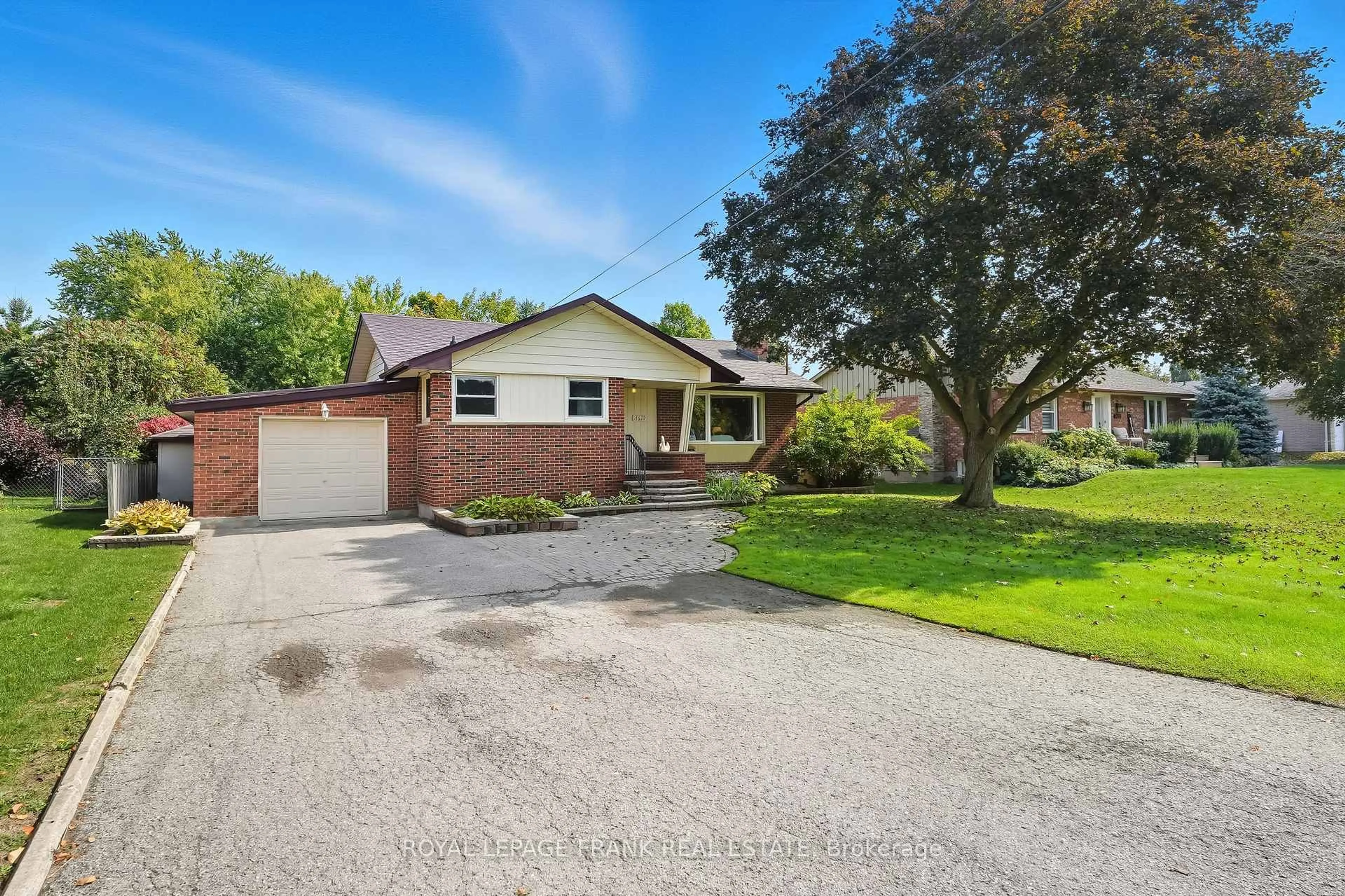 A pic from outside/outdoor area/front of a property/back of a property/a pic from drone, street for 14629 Old Simcoe Rd, Scugog Ontario L9L 1C1
