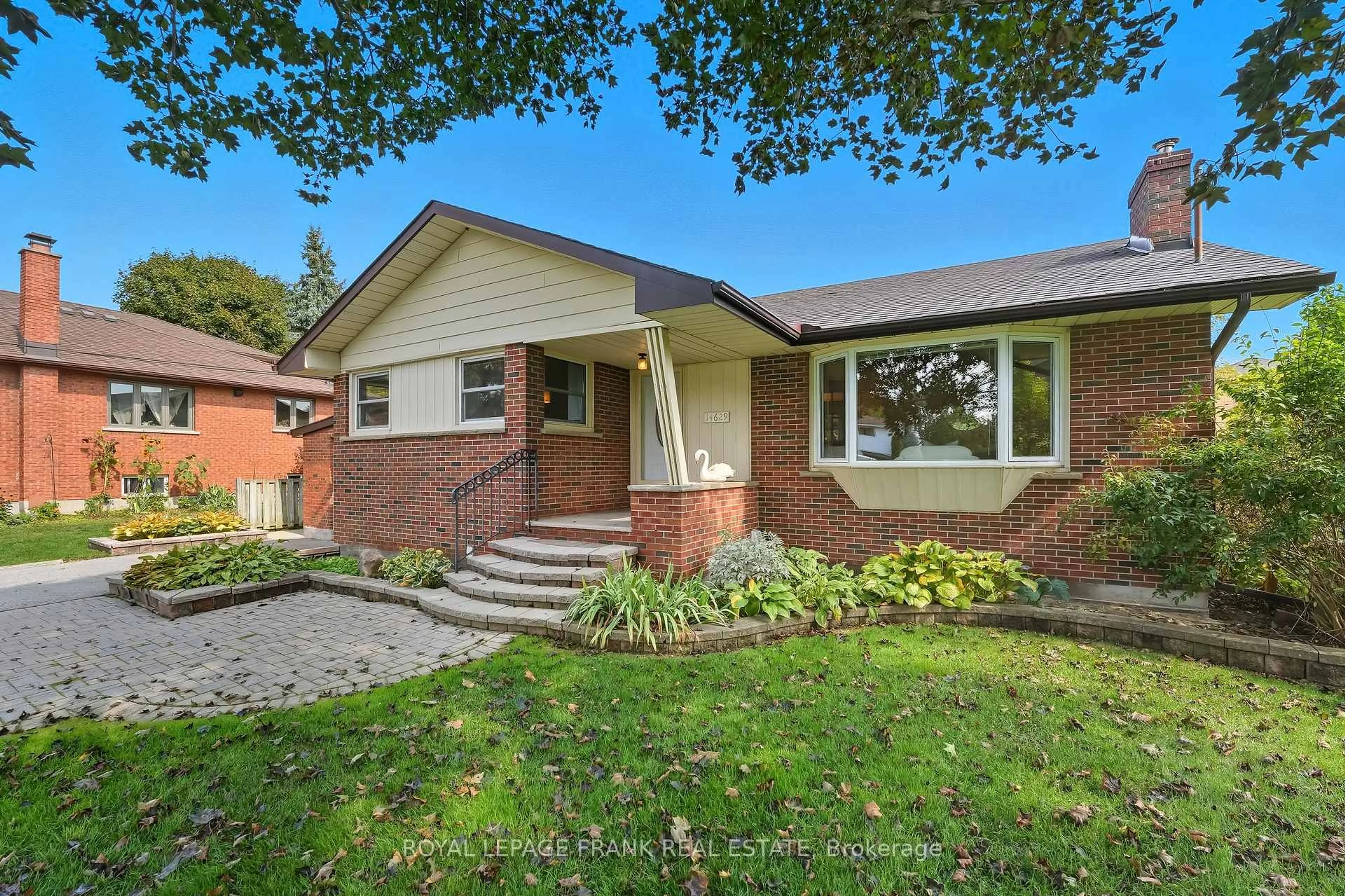 Home with brick exterior material, street for 14629 Old Simcoe Rd, Scugog Ontario L9L 1C1