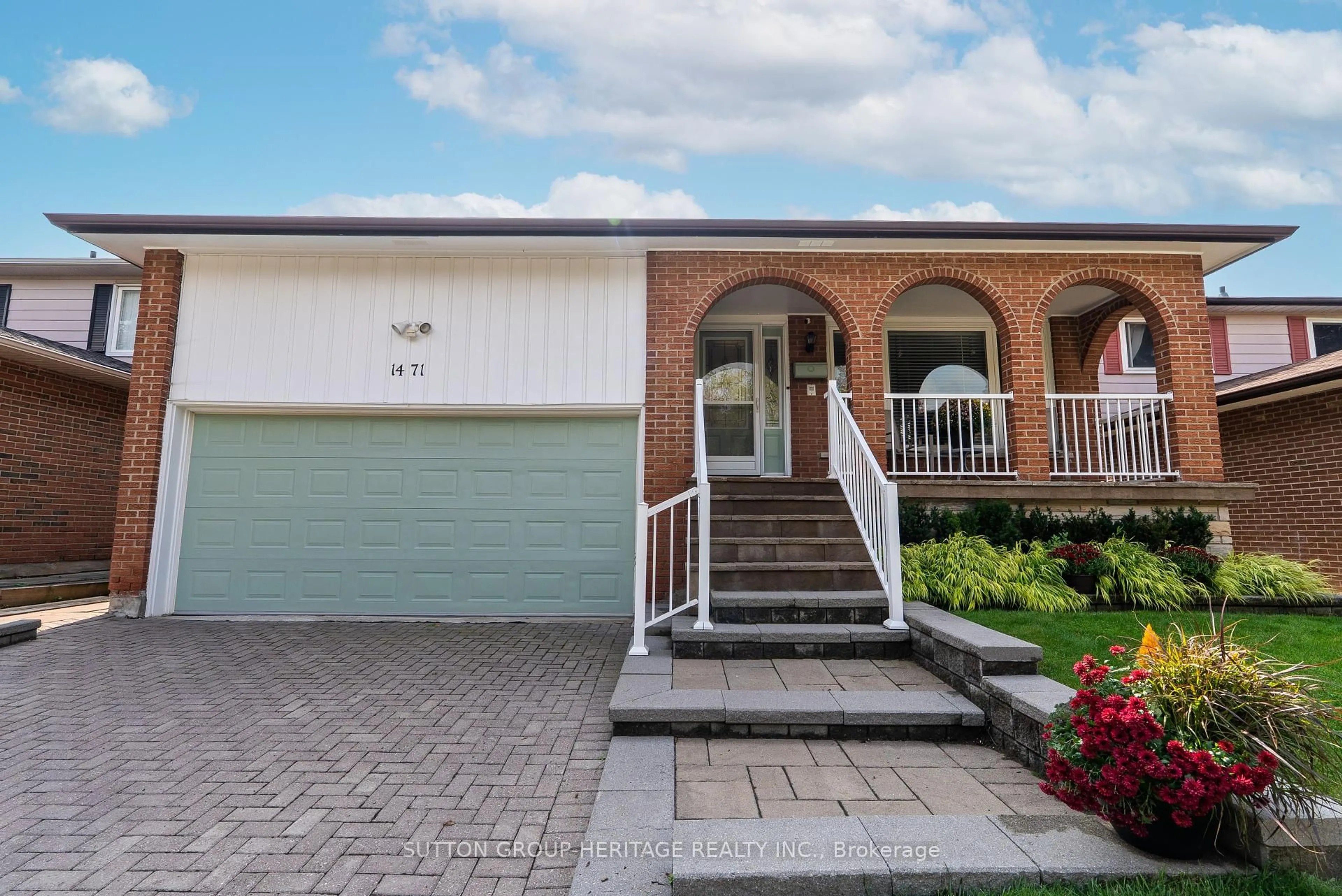 Home with brick exterior material, street for 1471 Fieldlight Blvd, Pickering Ontario L1V 2S3