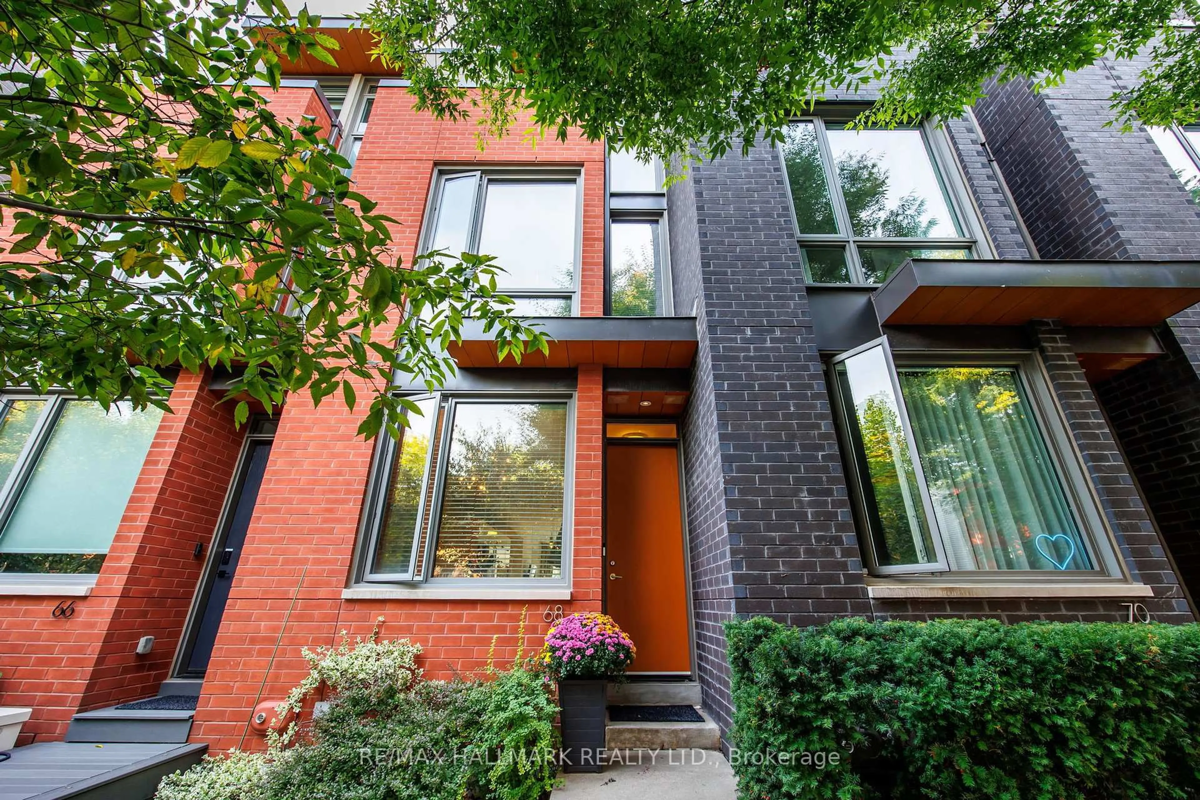 Home with brick exterior material, street for 68 Boulton Ave, Toronto Ontario M4M 2J5