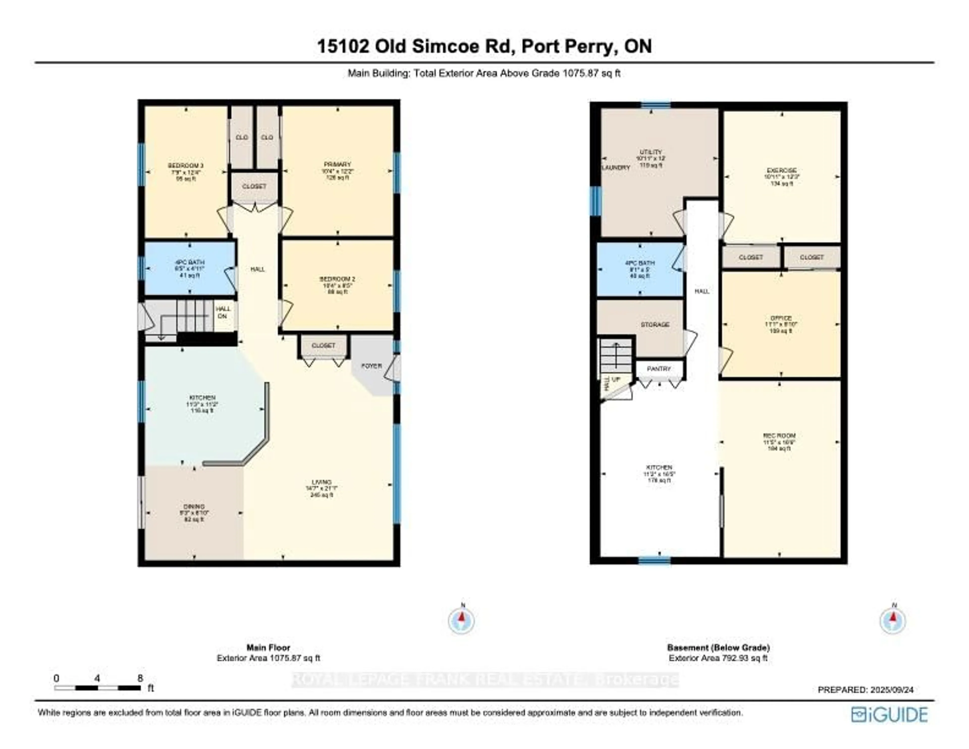 Floor plan for 15102 Old Simcoe Rd, Scugog Ontario L9L 1K5