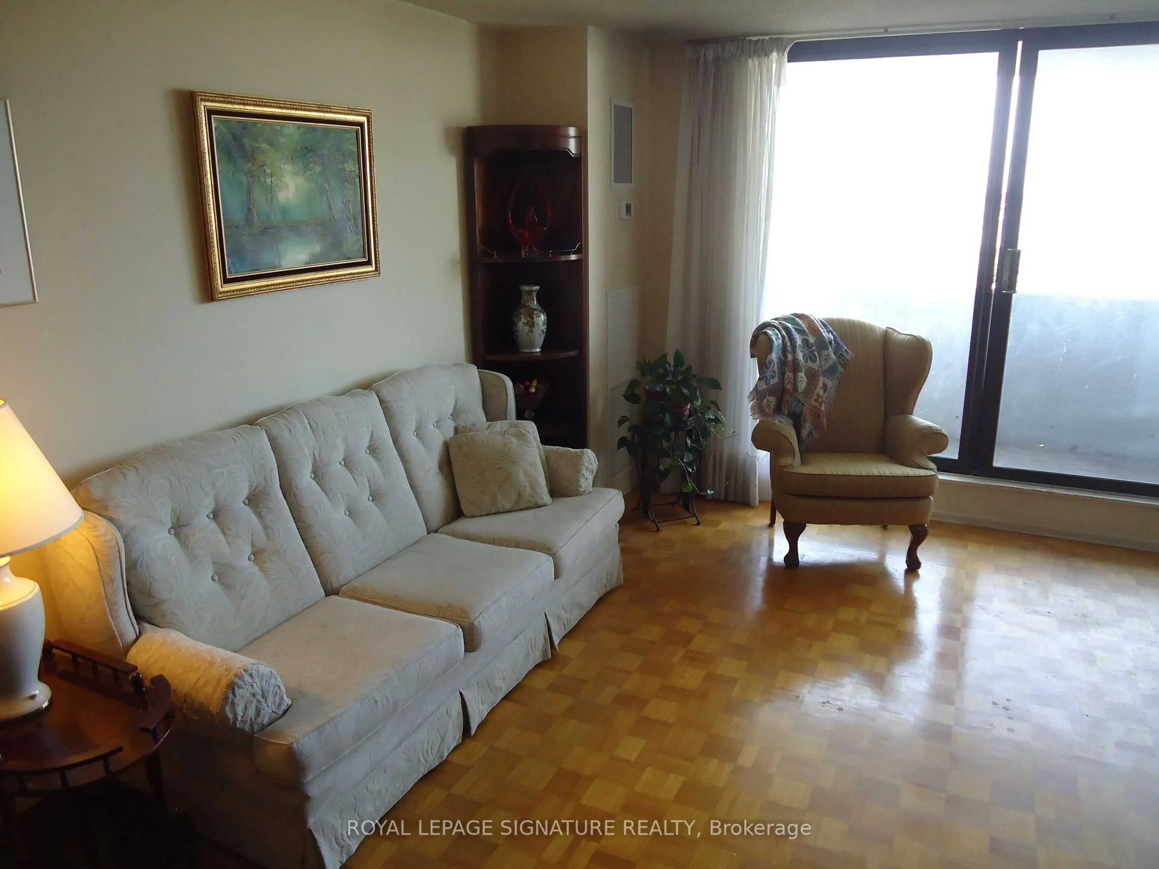 Living room with furniture, unknown for 301 Prudential Dr #1401, Toronto Ontario M1P 4V3