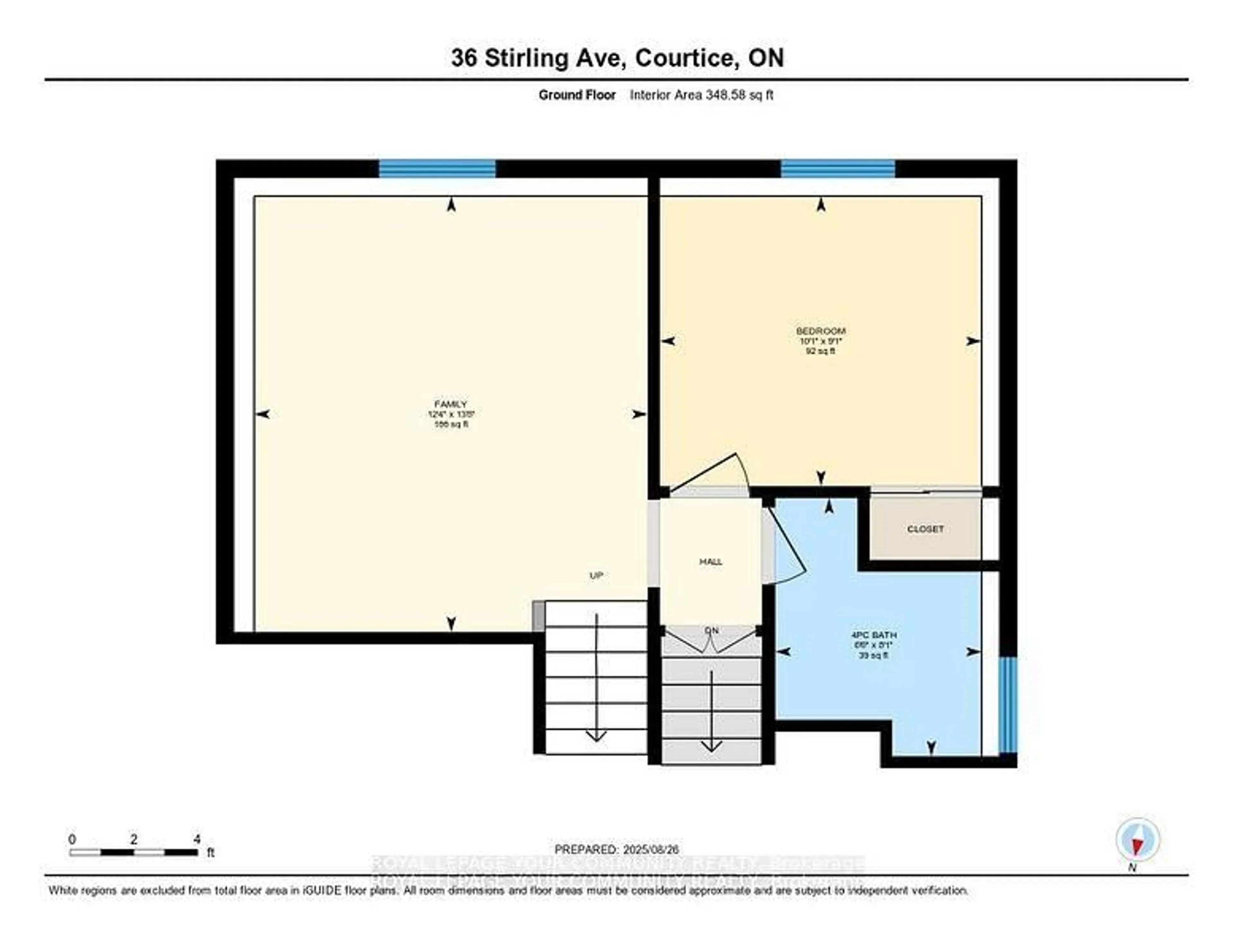 Floor plan for 36 Stirling Ave, Clarington Ontario L1E 1X5