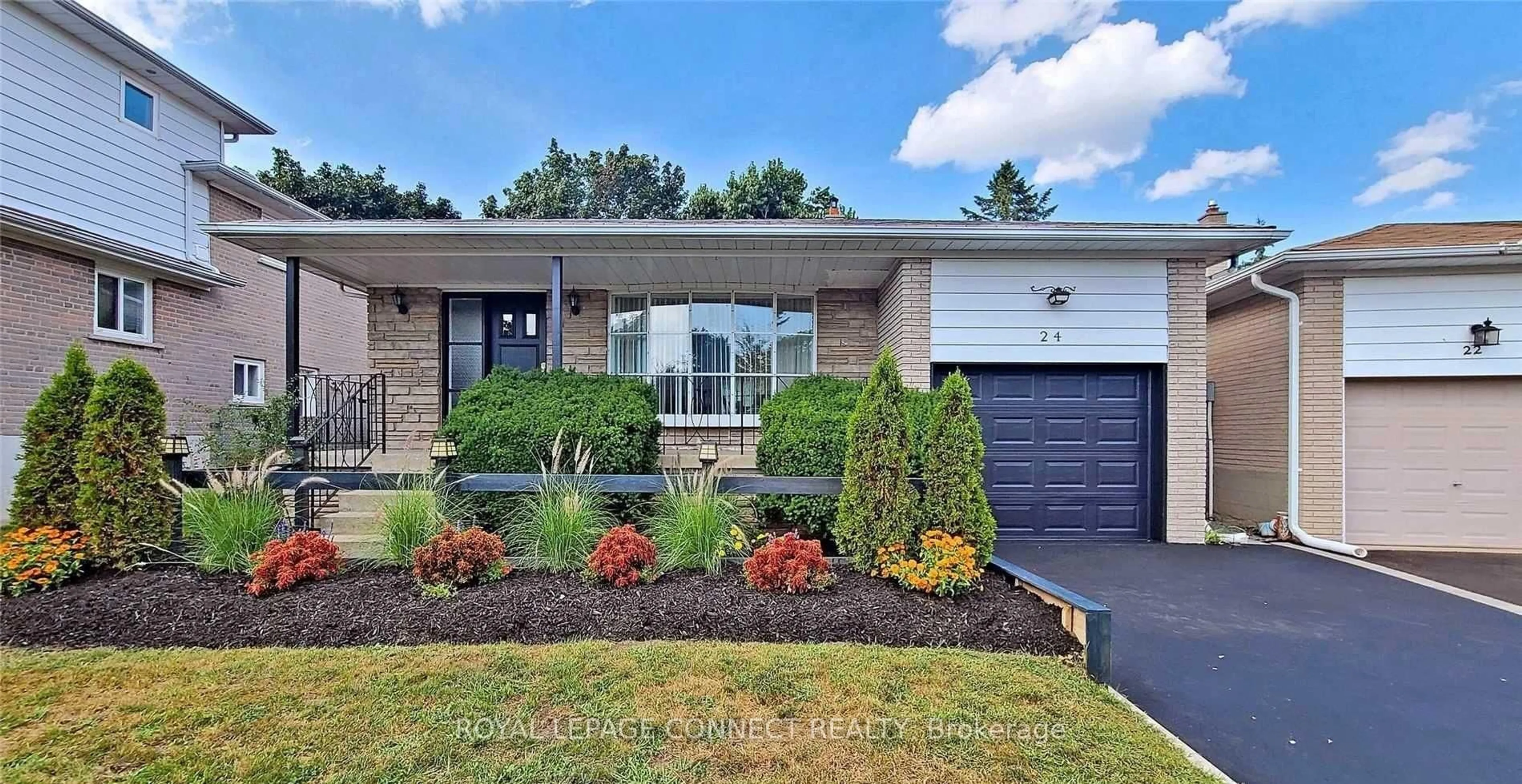 Home with brick exterior material, street for 24 Lalton Pl, Toronto Ontario M1E 1T4