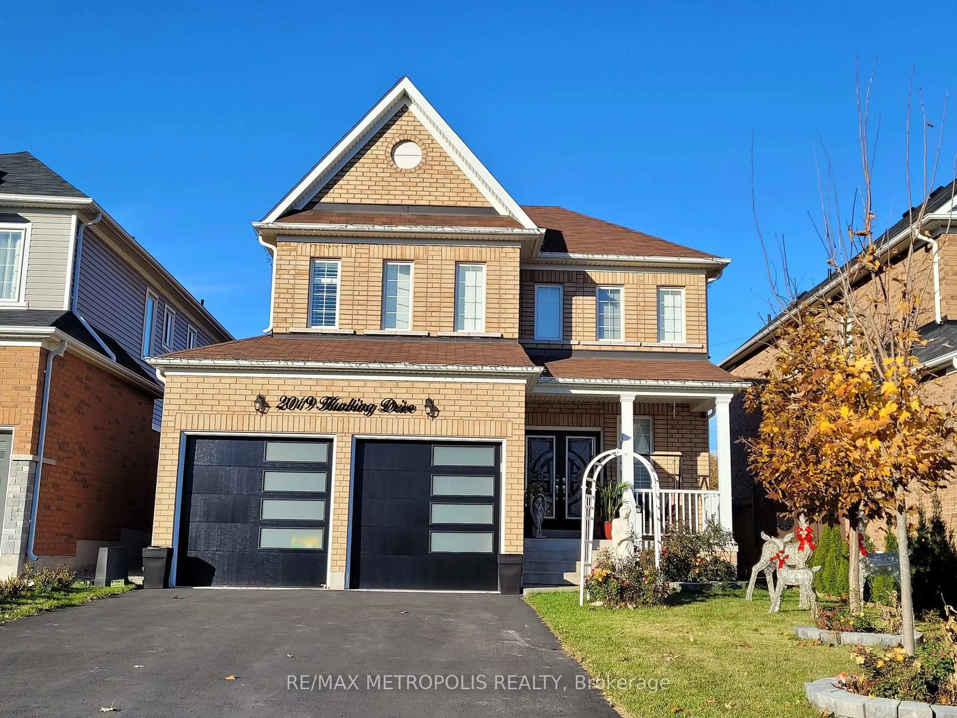 Home with brick exterior material, street for 2019 Hunking Dr, Oshawa Ontario L1K 0V3