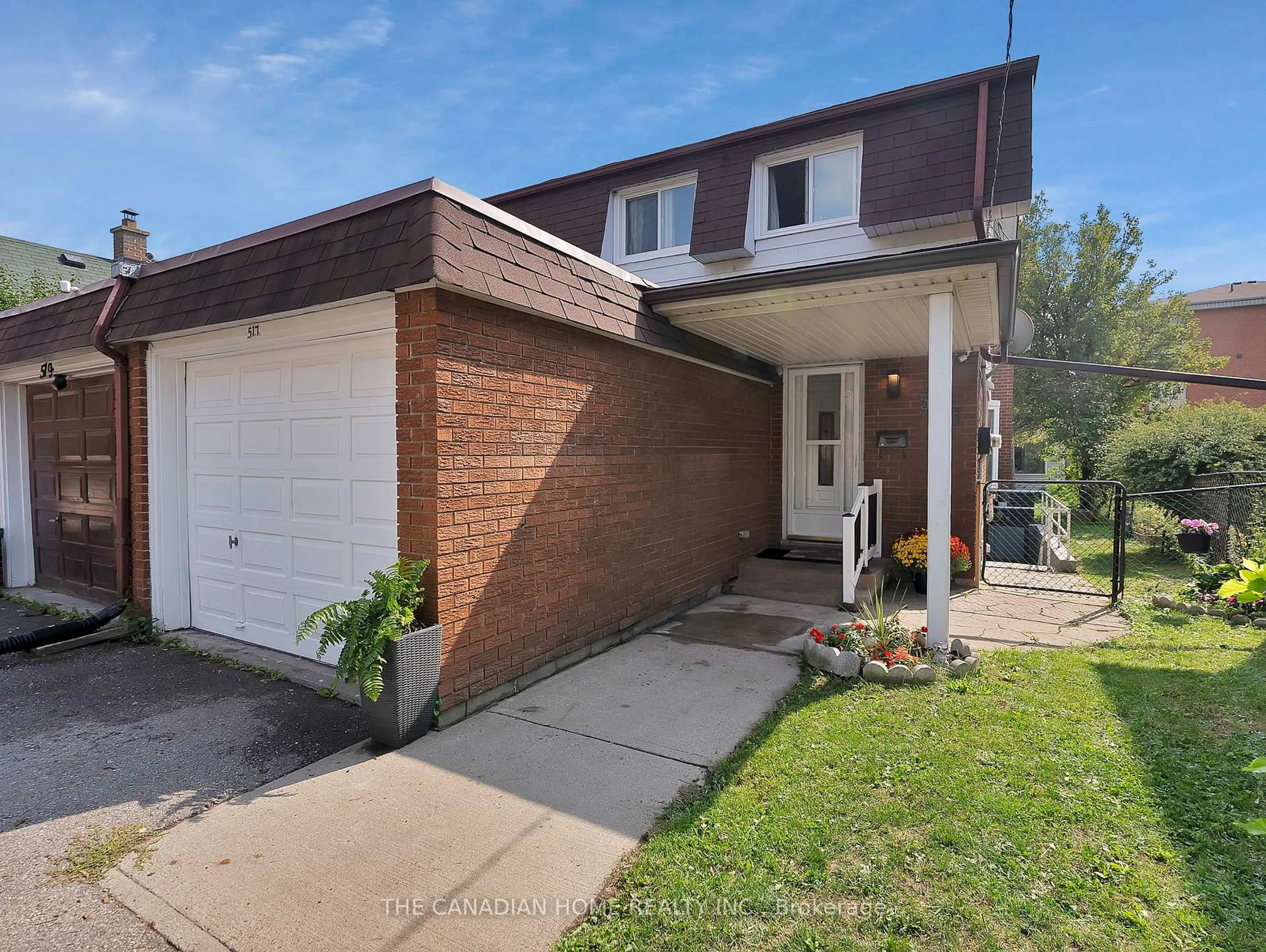 Home with brick exterior material, street for 517 Ortono Ave, Oshawa Ontario L1H 3L7