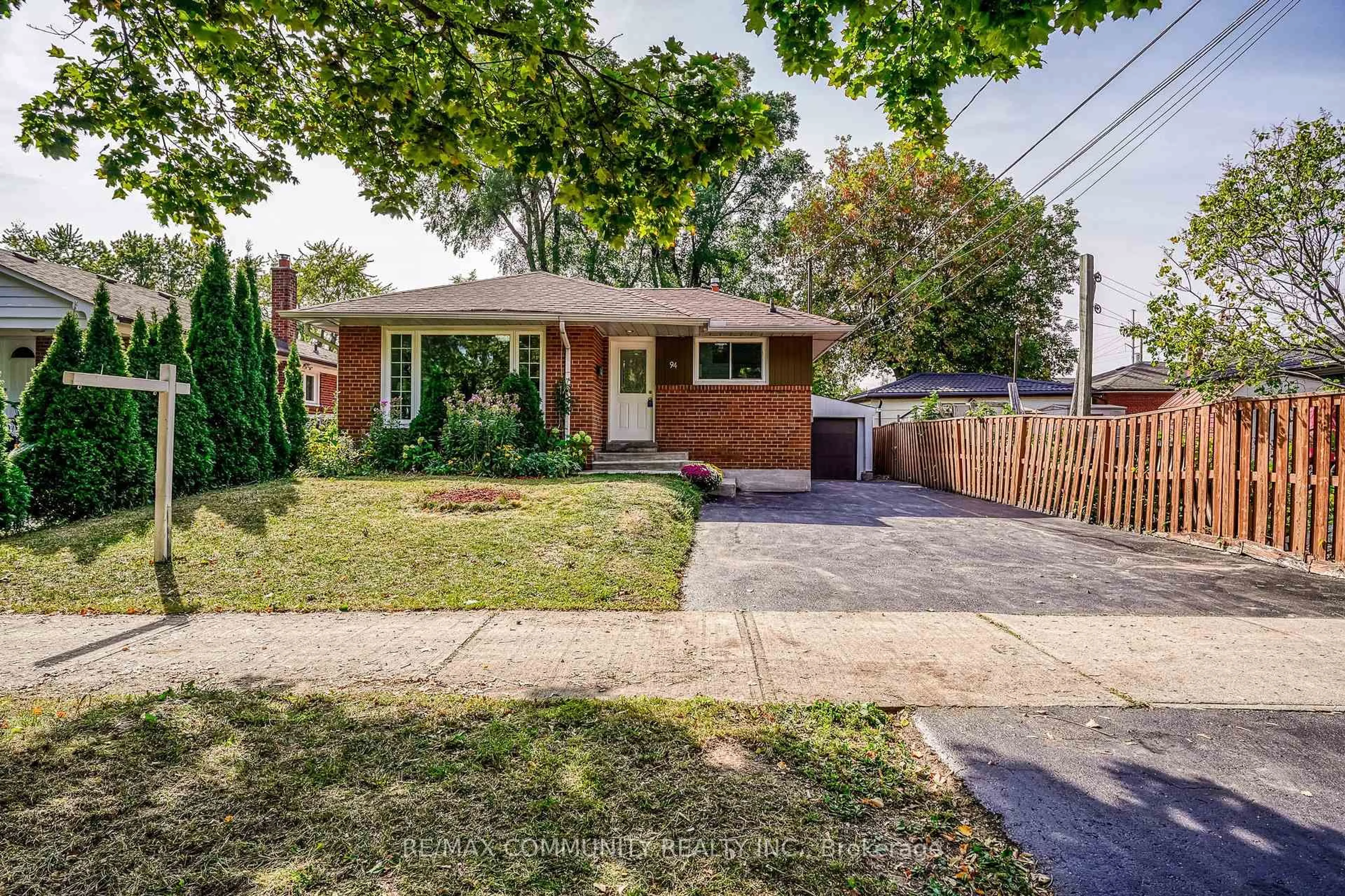 Home with brick exterior material, street for 94 Sedgemount Dr, Toronto Ontario M1H 1X7