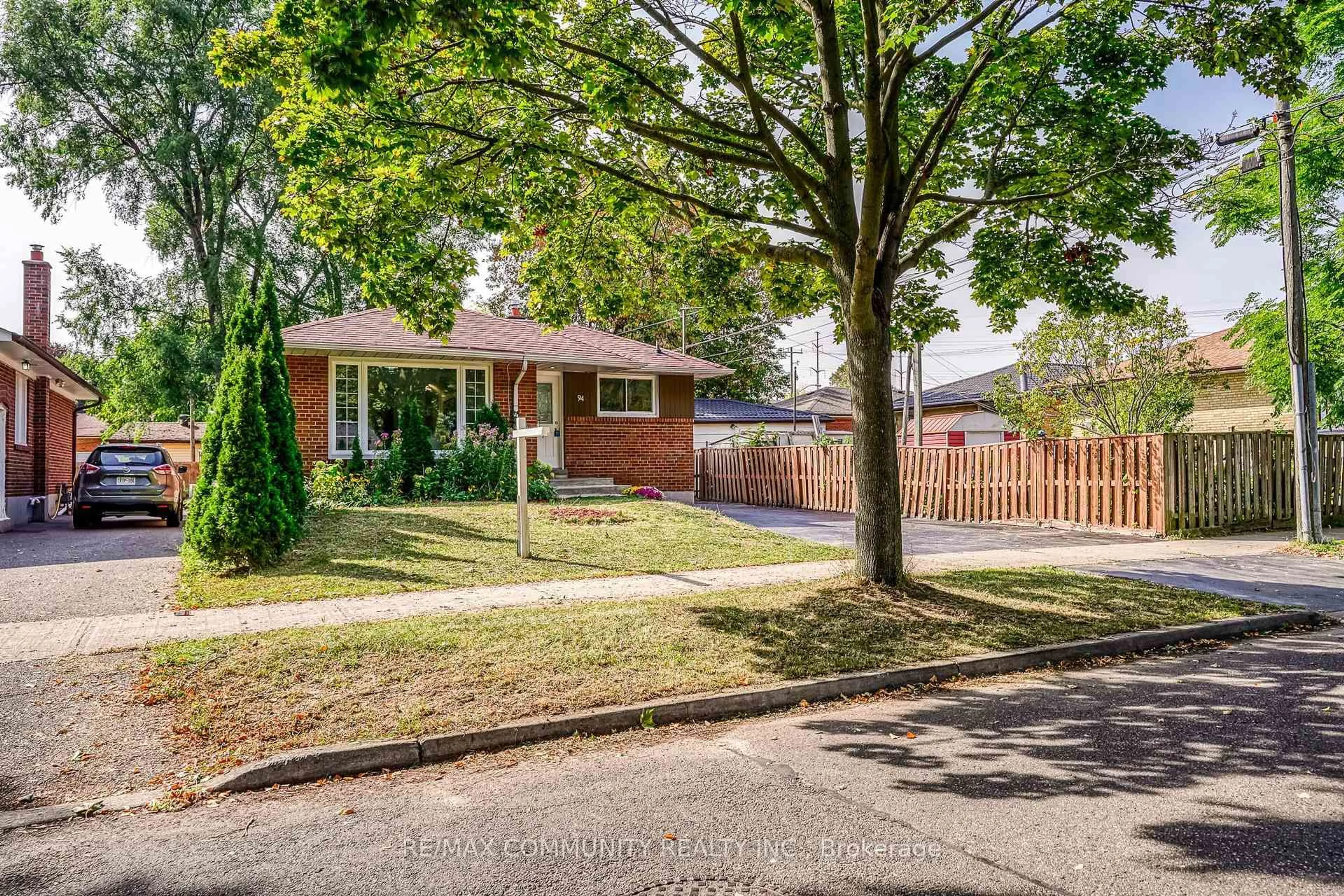 Home with brick exterior material, street for 94 Sedgemount Dr, Toronto Ontario M1H 1X7