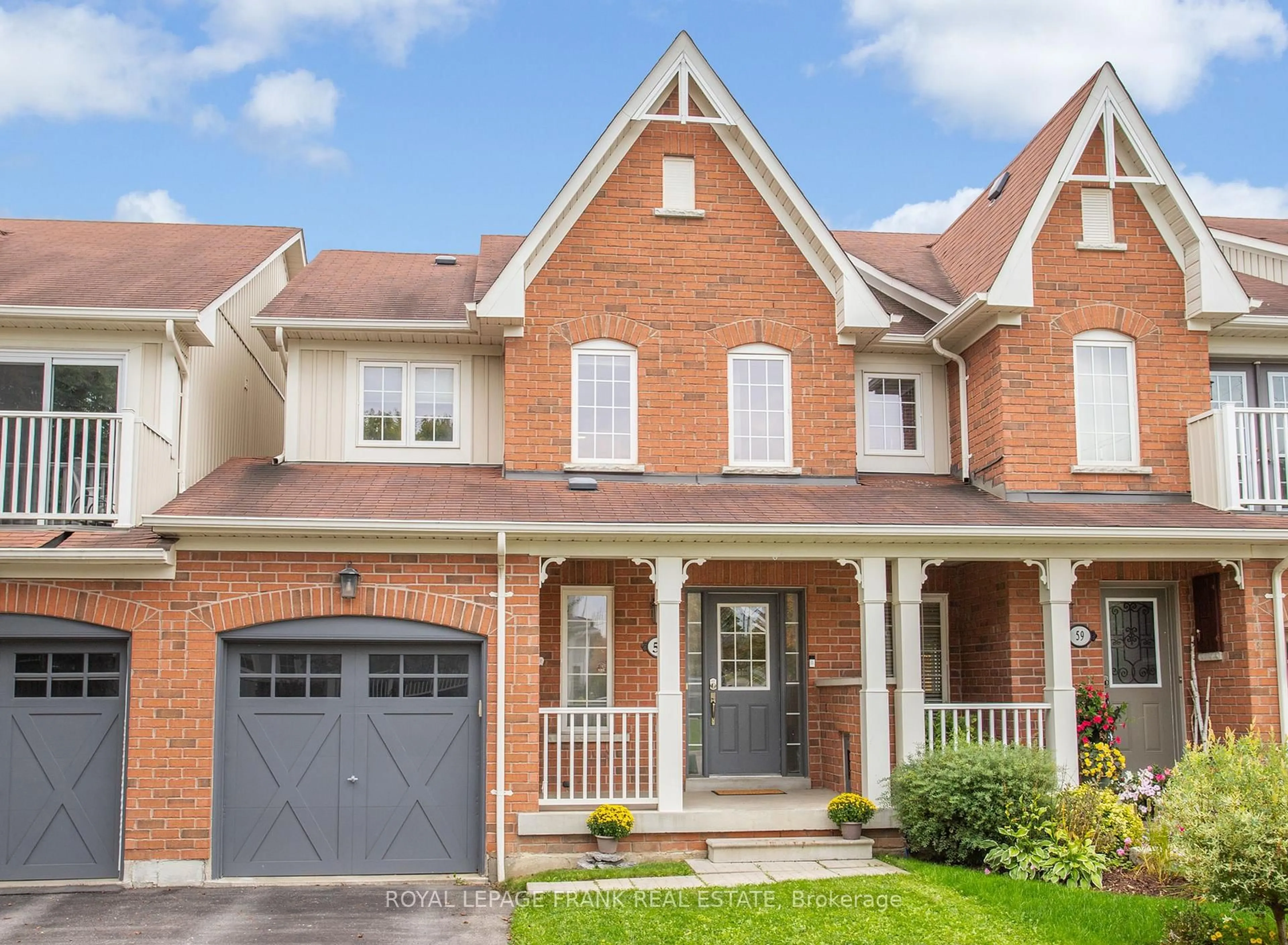 Home with brick exterior material, street for 57 Shrewsbury Dr, Whitby Ontario L1M 0E2