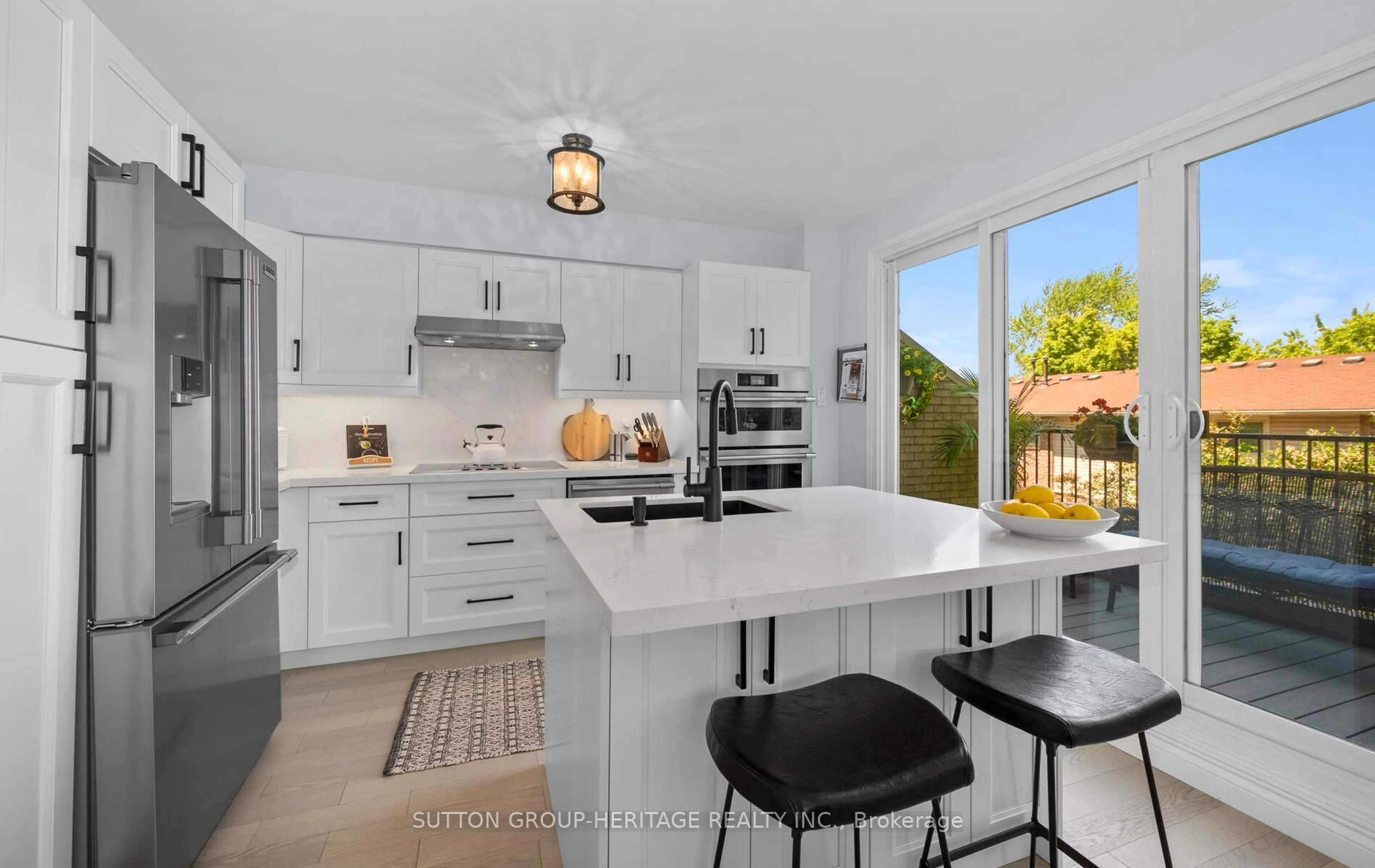 Open concept kitchen, ceramic/tile floor for 2 Cumberland Lane, Ajax Ontario L1S 7K4