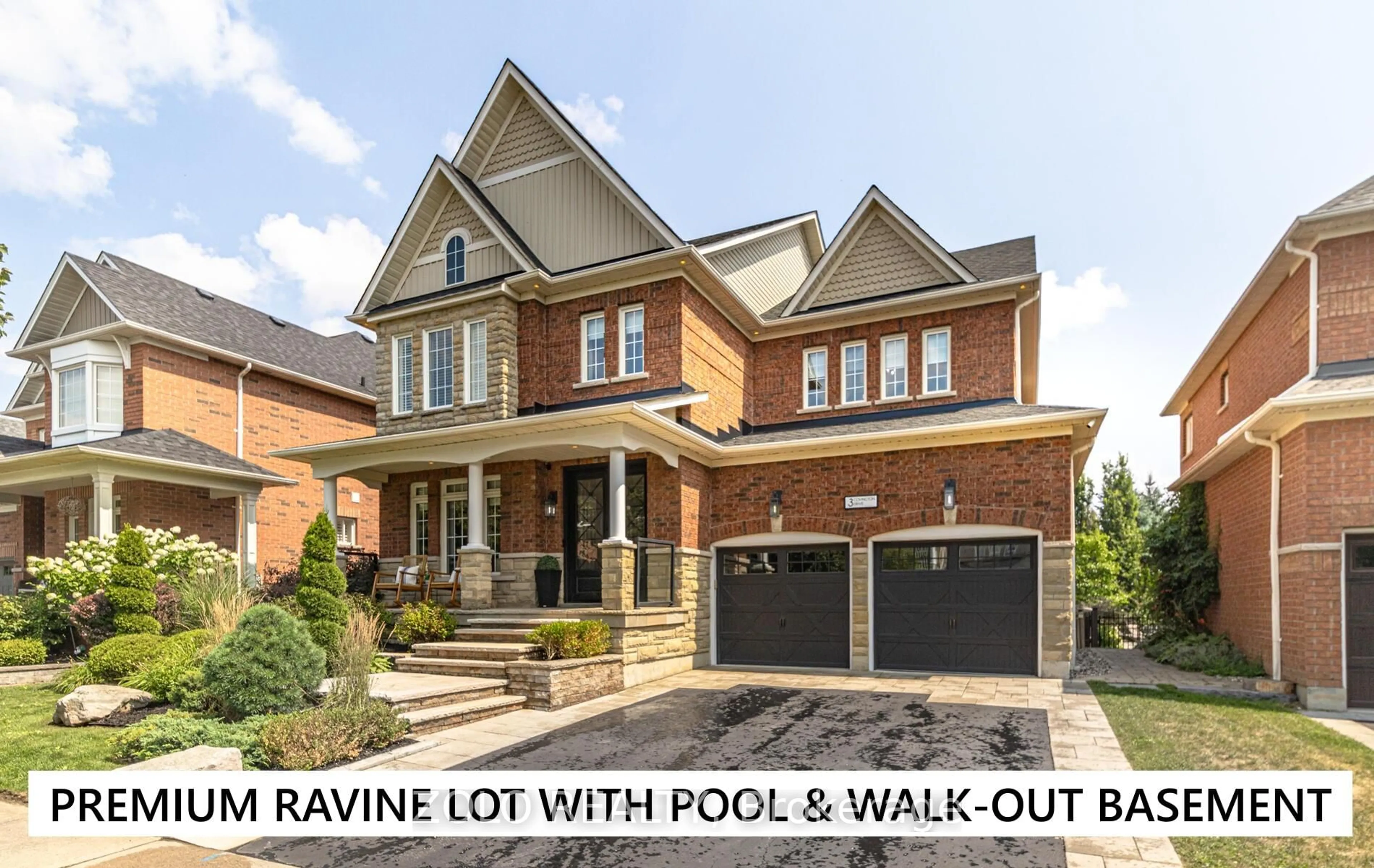 Home with brick exterior material, street for 3 Covington Dr, Whitby Ontario L1M 2K4
