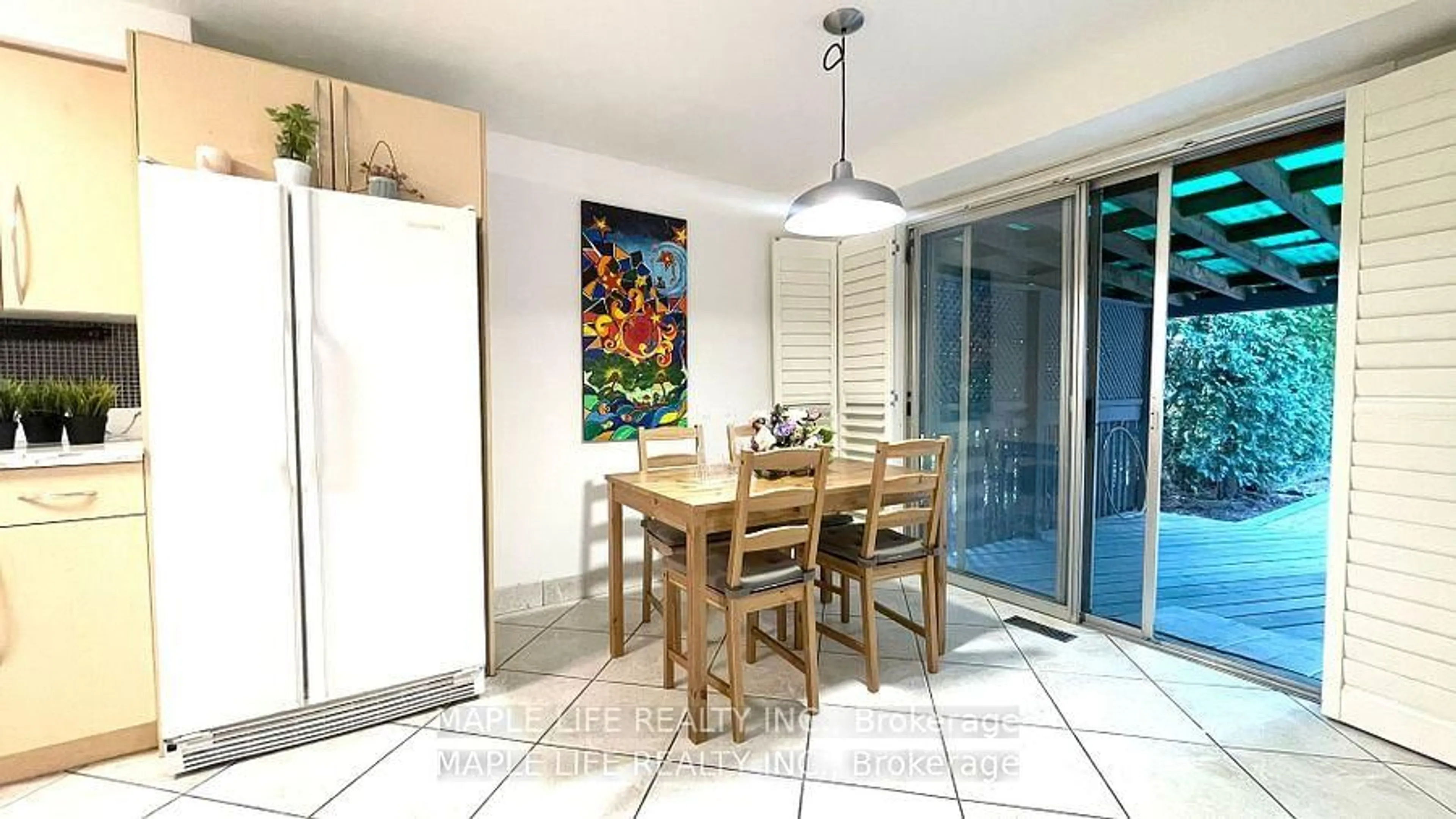 Dining room, ceramic/tile floor for 100 Wickson Tr, Toronto Ontario M1B 1P3