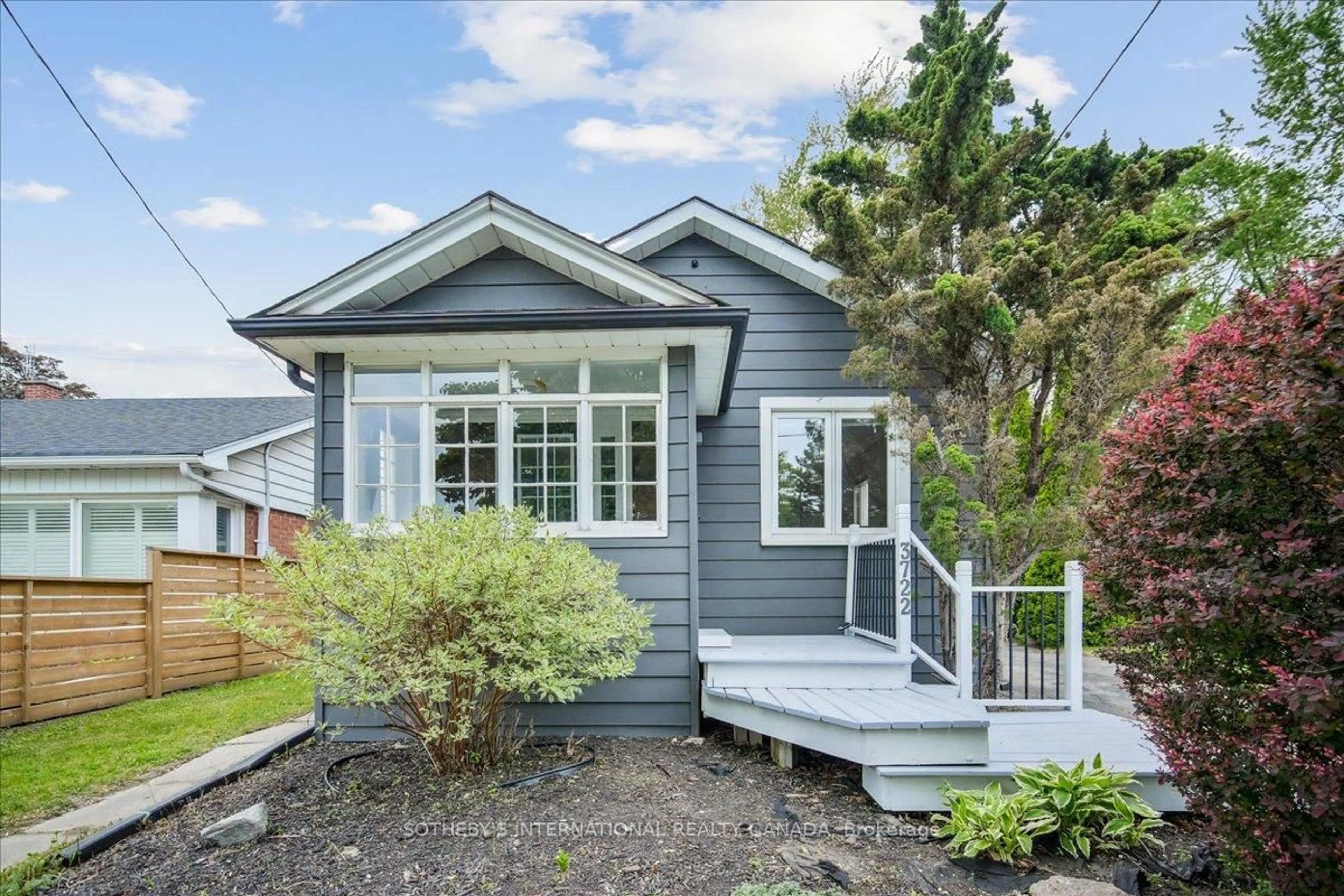Home with vinyl exterior material, street for 3722 St. Clair Ave, Toronto Ontario M1M 1T6