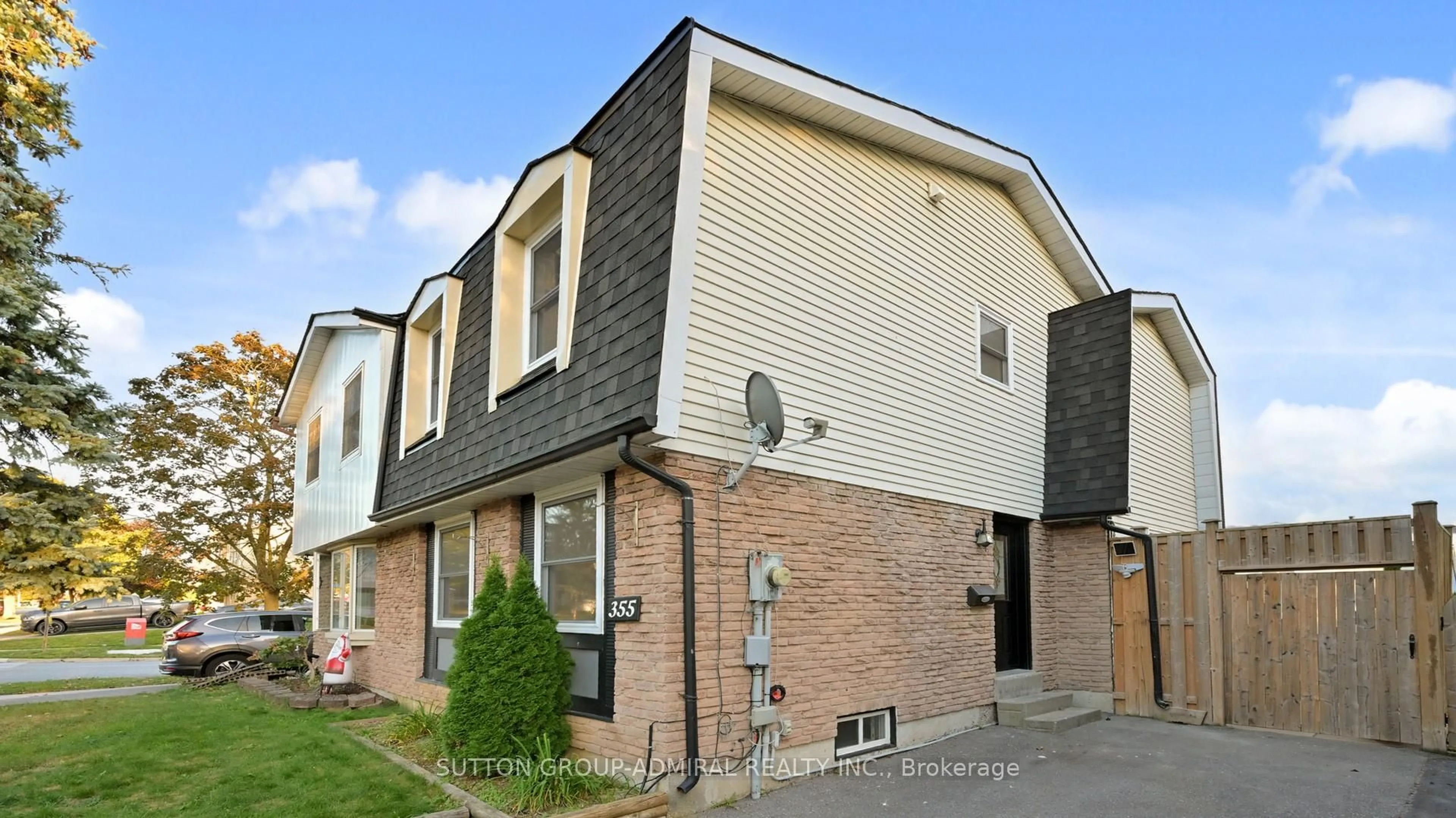 Home with brick exterior material, street for 355 Ormond Dr, Oshawa Ontario L1K 1J1