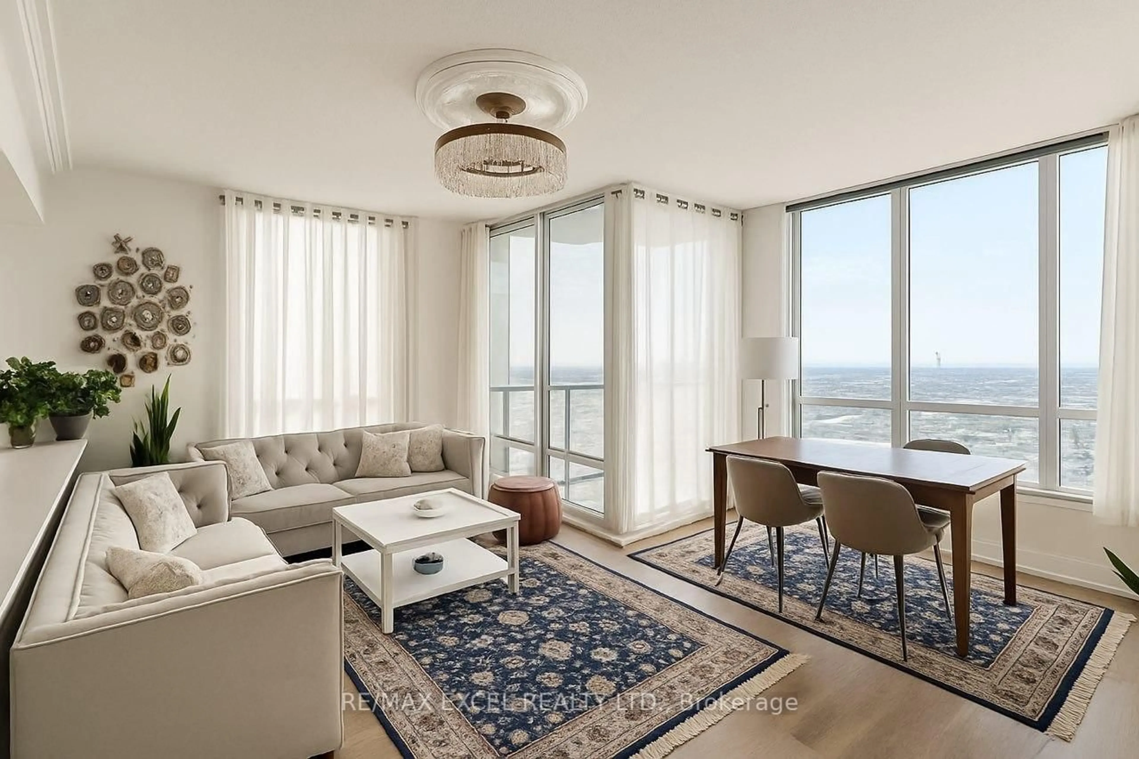 Living room with furniture, unknown for 60 Brian Harrison Way #ph3703, Toronto Ontario M1P 5J5