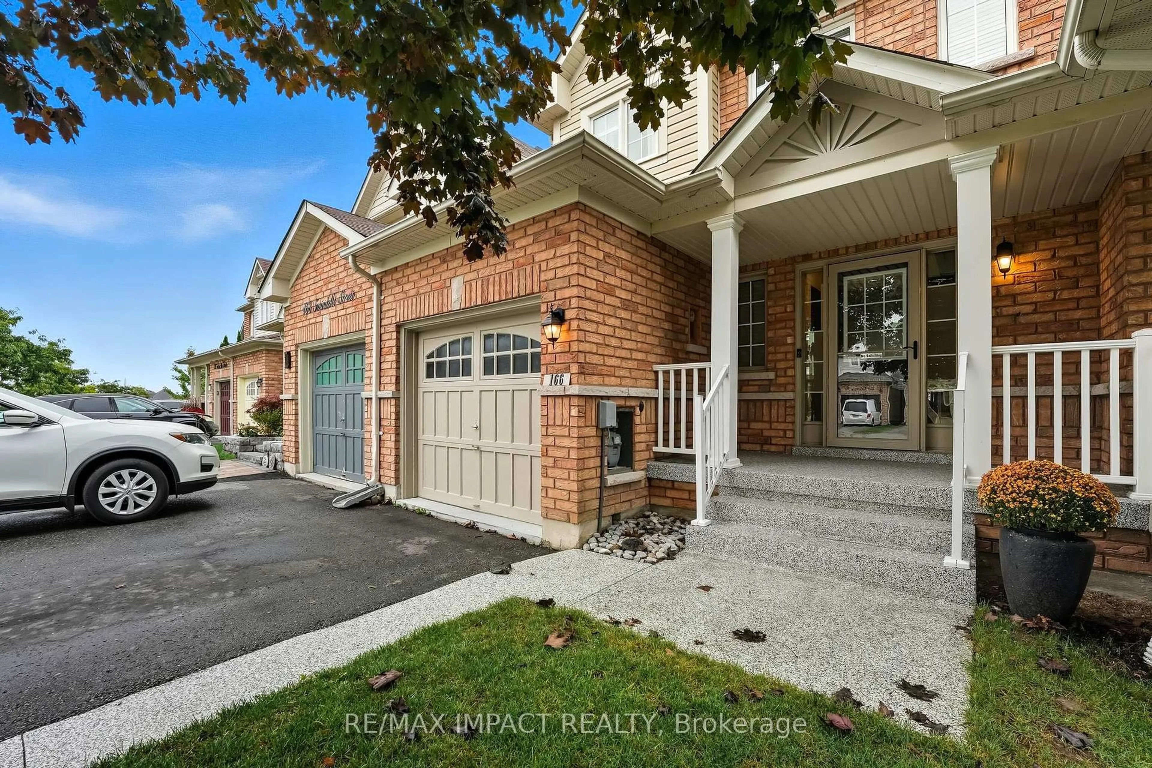 Home with brick exterior material, street for 166 Swindells St, Clarington Ontario L1C 0E5