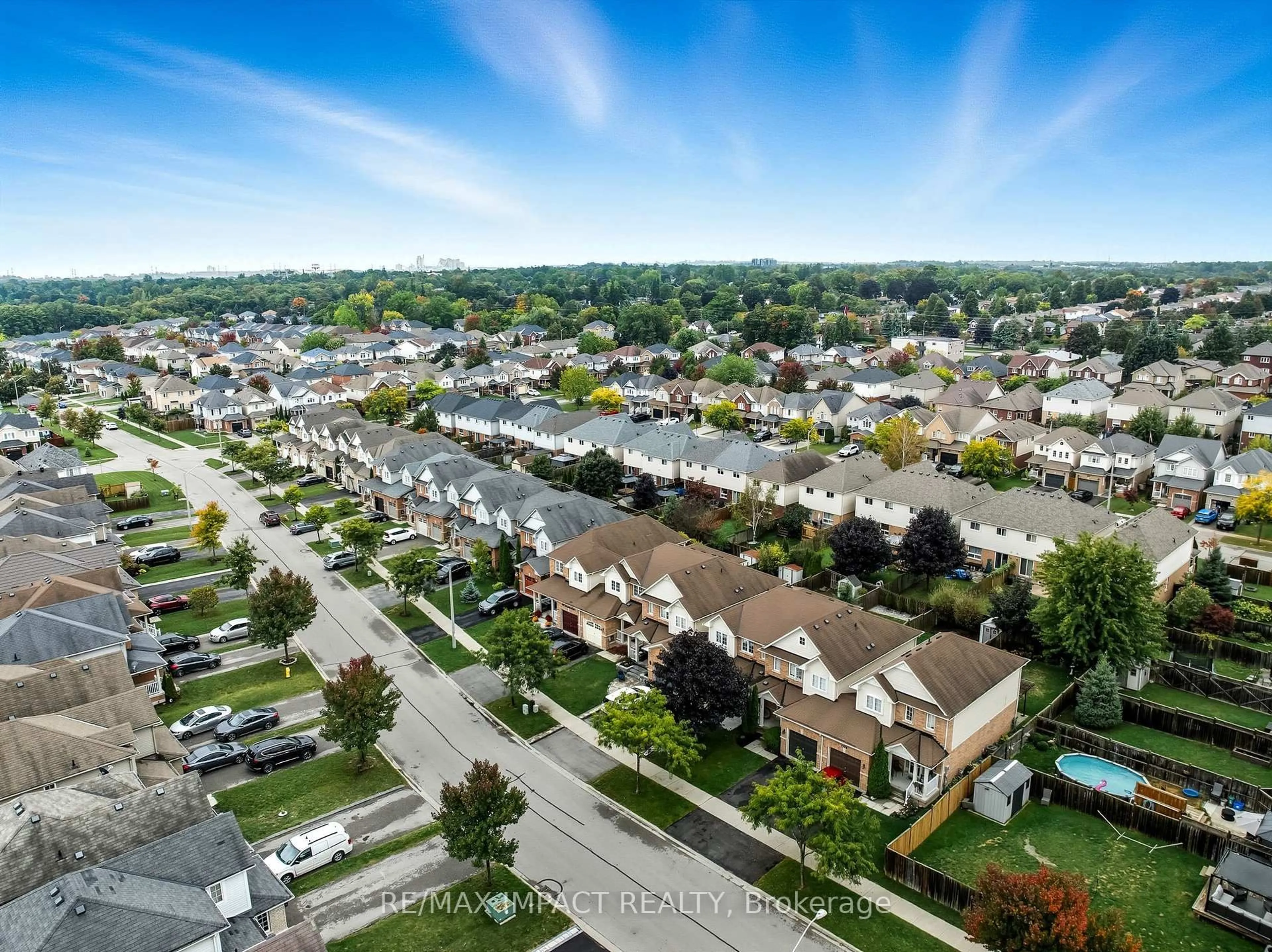 A pic from outside/outdoor area/front of a property/back of a property/a pic from drone, unknown for 166 Swindells St, Clarington Ontario L1C 0E5