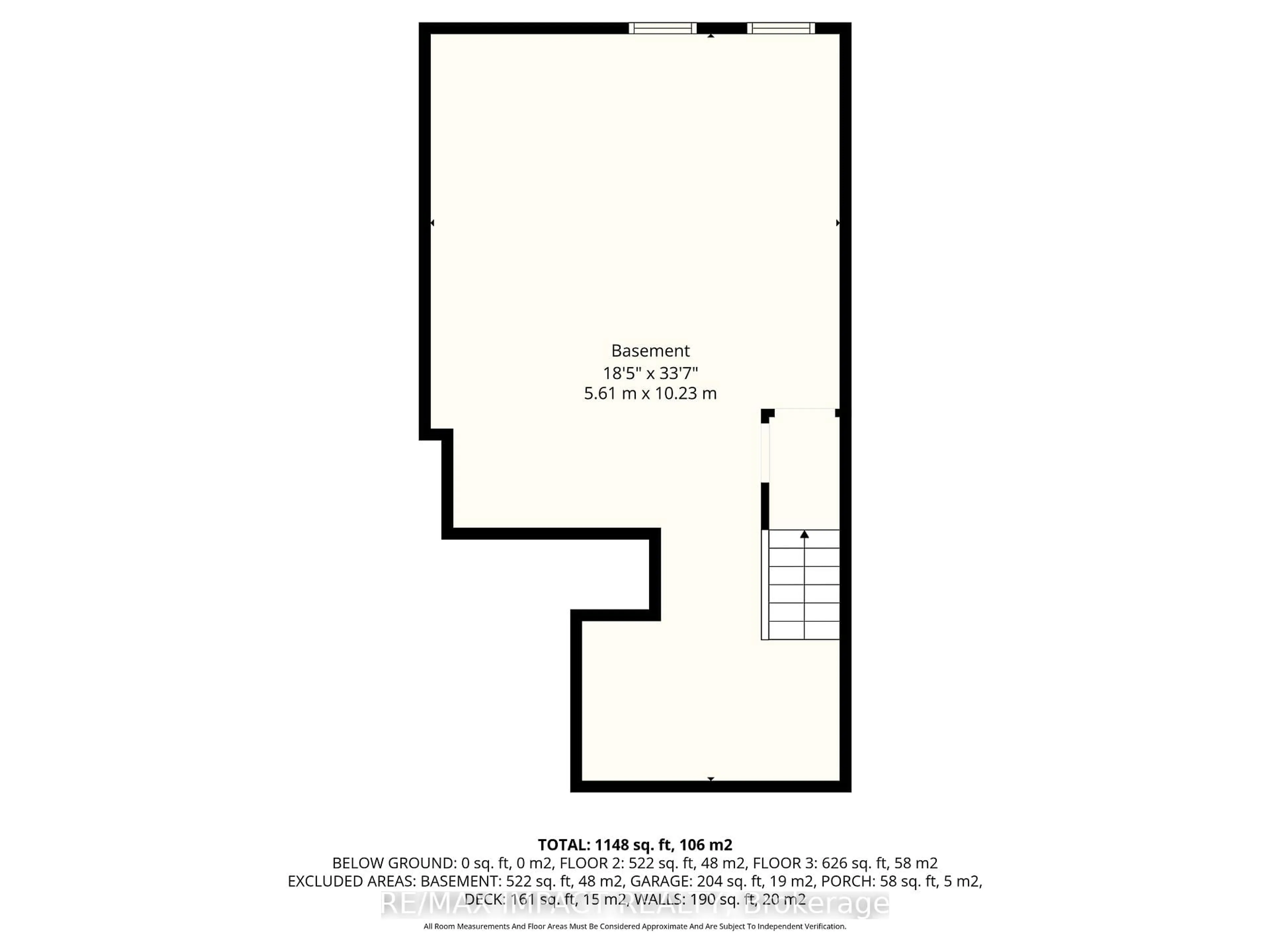Floor plan for 166 Swindells St, Clarington Ontario L1C 0E5