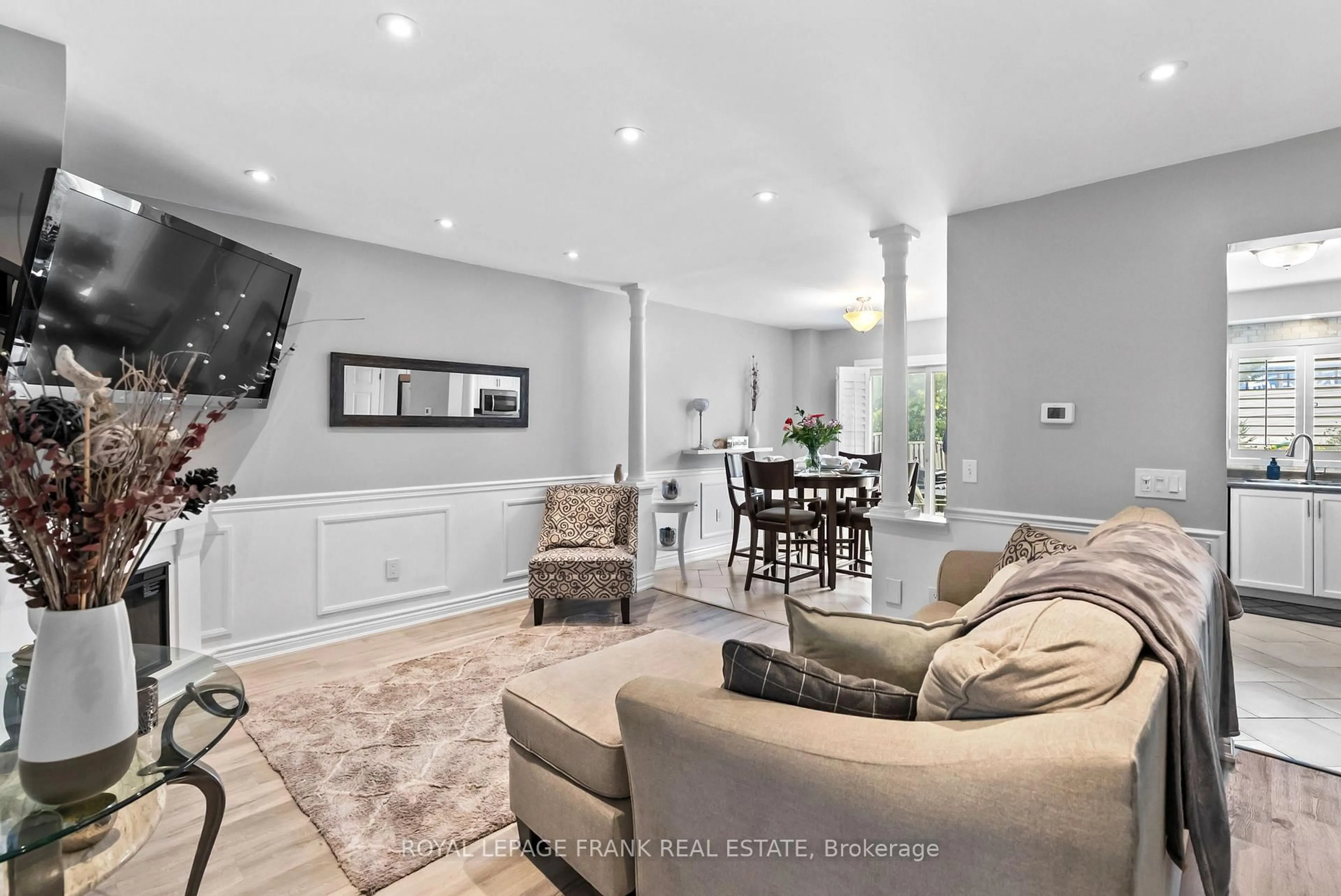 Living room with furniture, unknown for 24 Ingold Lane, Ajax Ontario L1Z 1K3