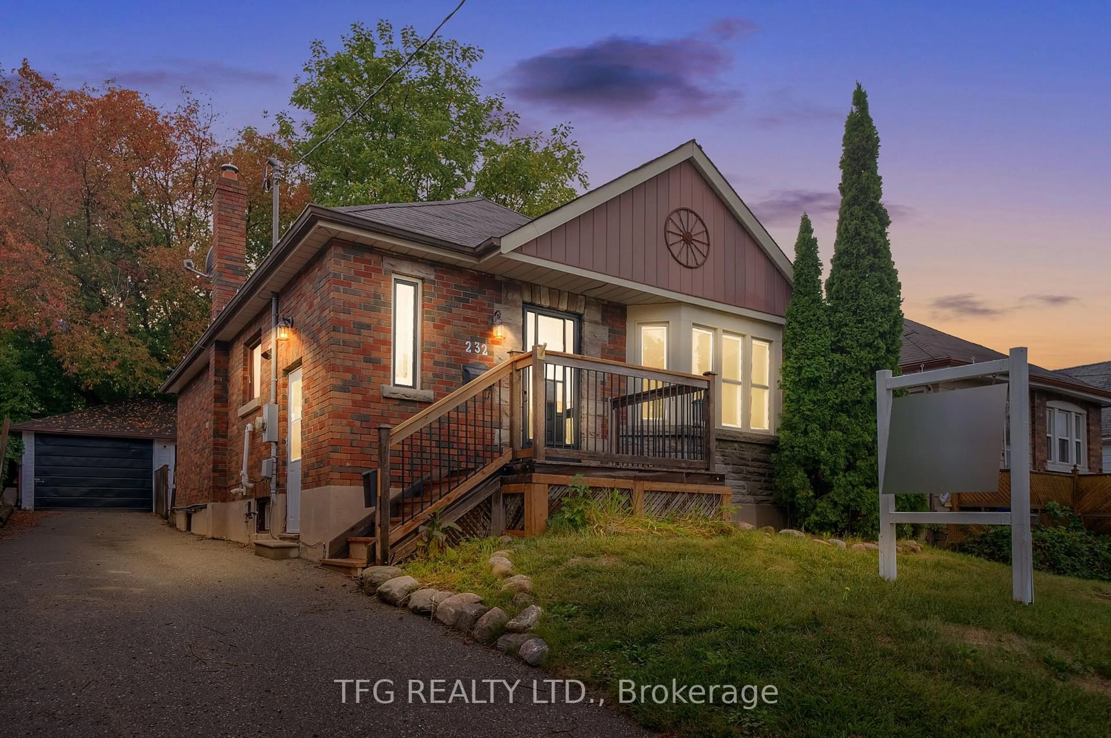 Home with brick exterior material, street for 232 Clarke St, Oshawa Ontario L1H 5G3