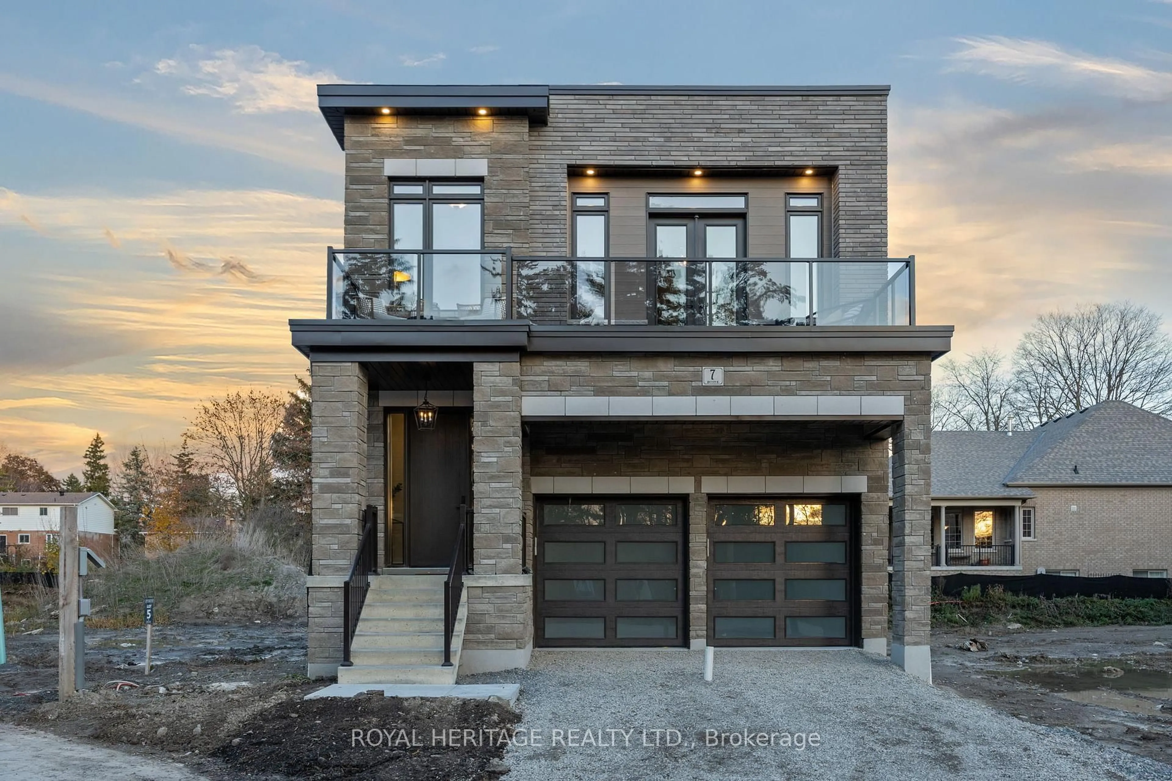 Home with brick exterior material, street for Lot 11 Inverlynn Way, Whitby Ontario L1N 2S6