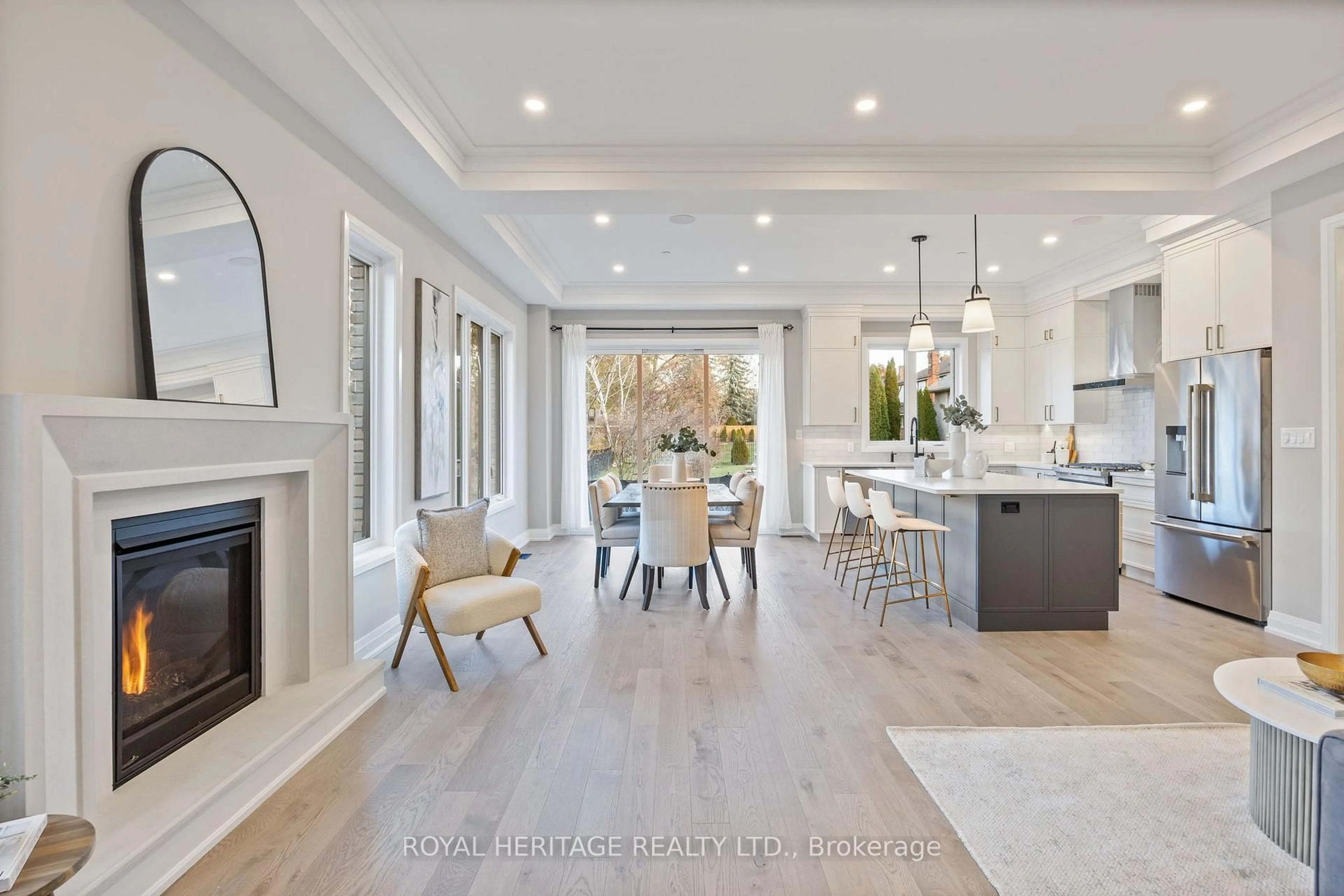 Open concept kitchen, wood/laminate floor for Lot 11 Inverlynn Way, Whitby Ontario L1N 2S6